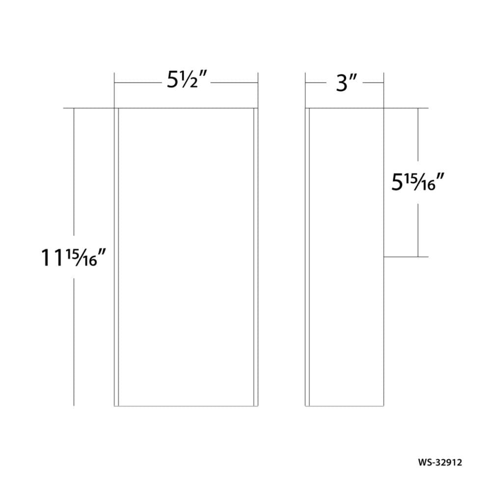 dweLED WS-32912-WT-EM Outdoor-Wall-Lighting - View #4