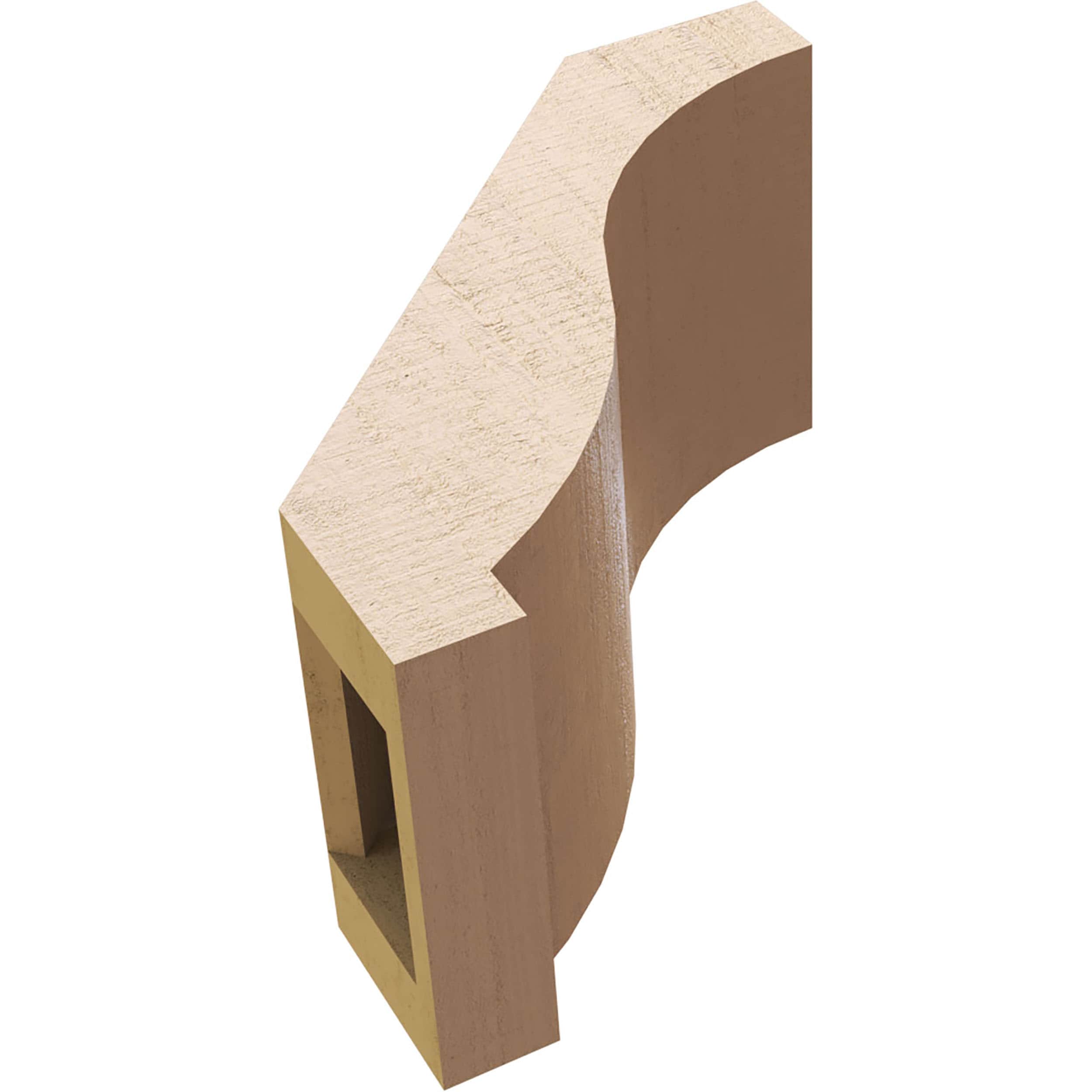 Ekena Millwork BRCUR05X08X08BKRRCPR braces - View #13