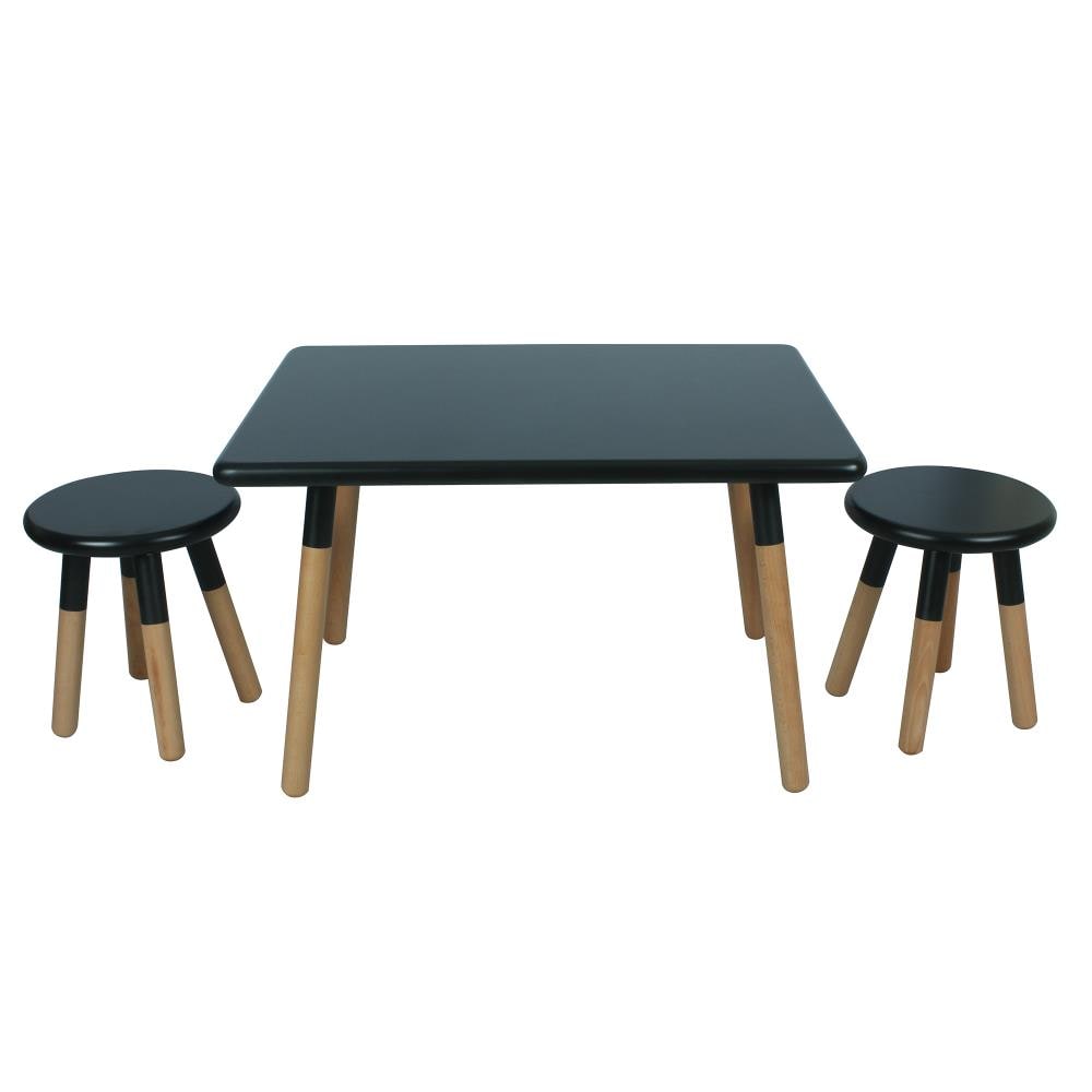 Black childrens 2025 table and chairs