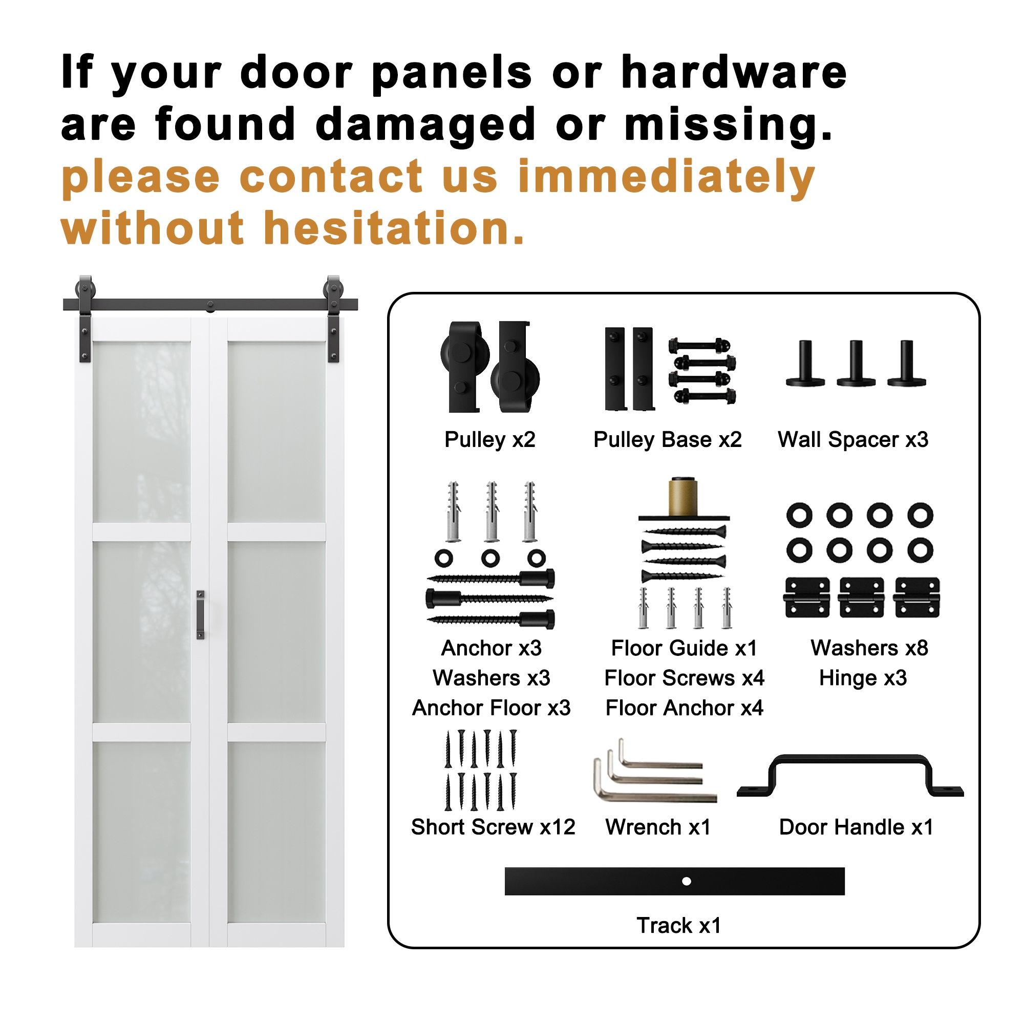 RELIABILT BIBARNDOOR01-25 Barn-Doors - View #6