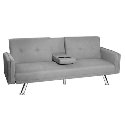 ballet vogn Senator CASAINC Red simple modern sofa bed Light Gray Contemporary/Modern Full Sofa  Bed in the Futons & Sofa Beds department at Lowes.com