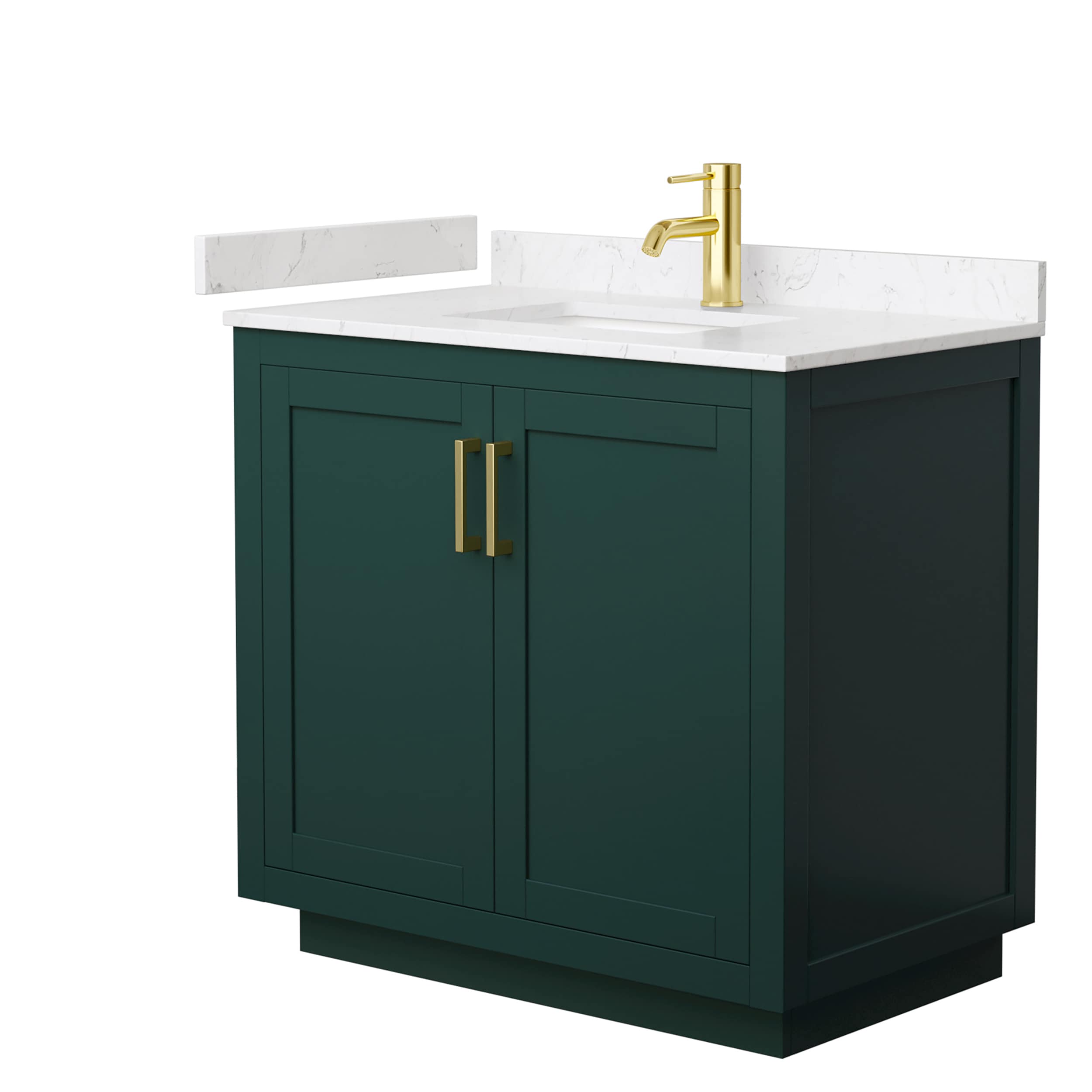 Wyndham Collection WCF292936SGDC2UNSMXX Bath-Vanity-Combo - View #2