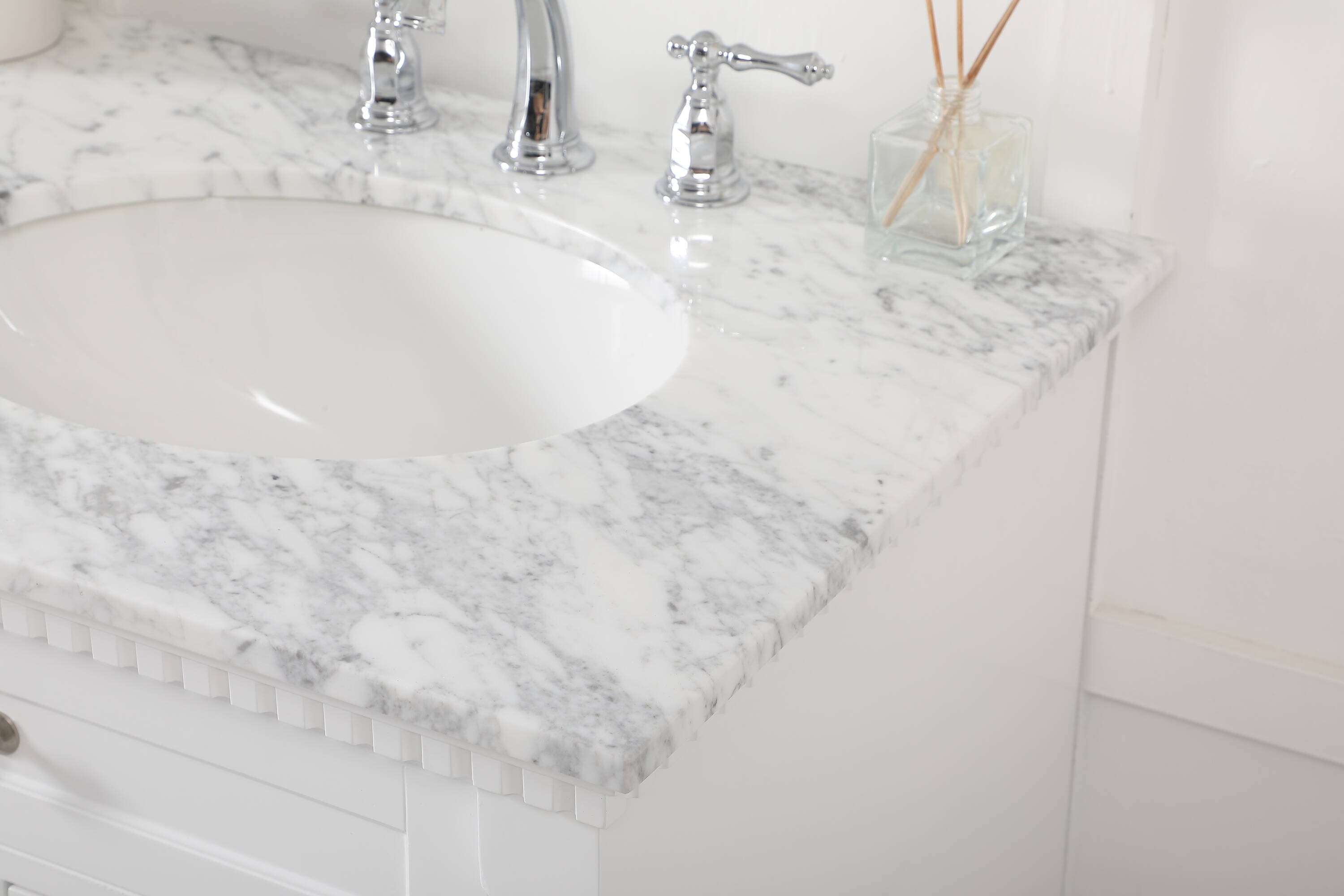 Elegant Decor HF159180DWH Bath-Vanity-Combo - View #6