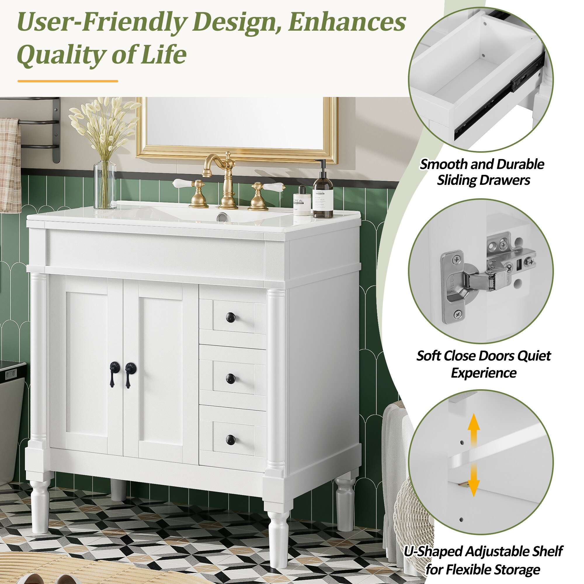 Dexmalle N729P299368K Bath-Vanity-Combo - View #11