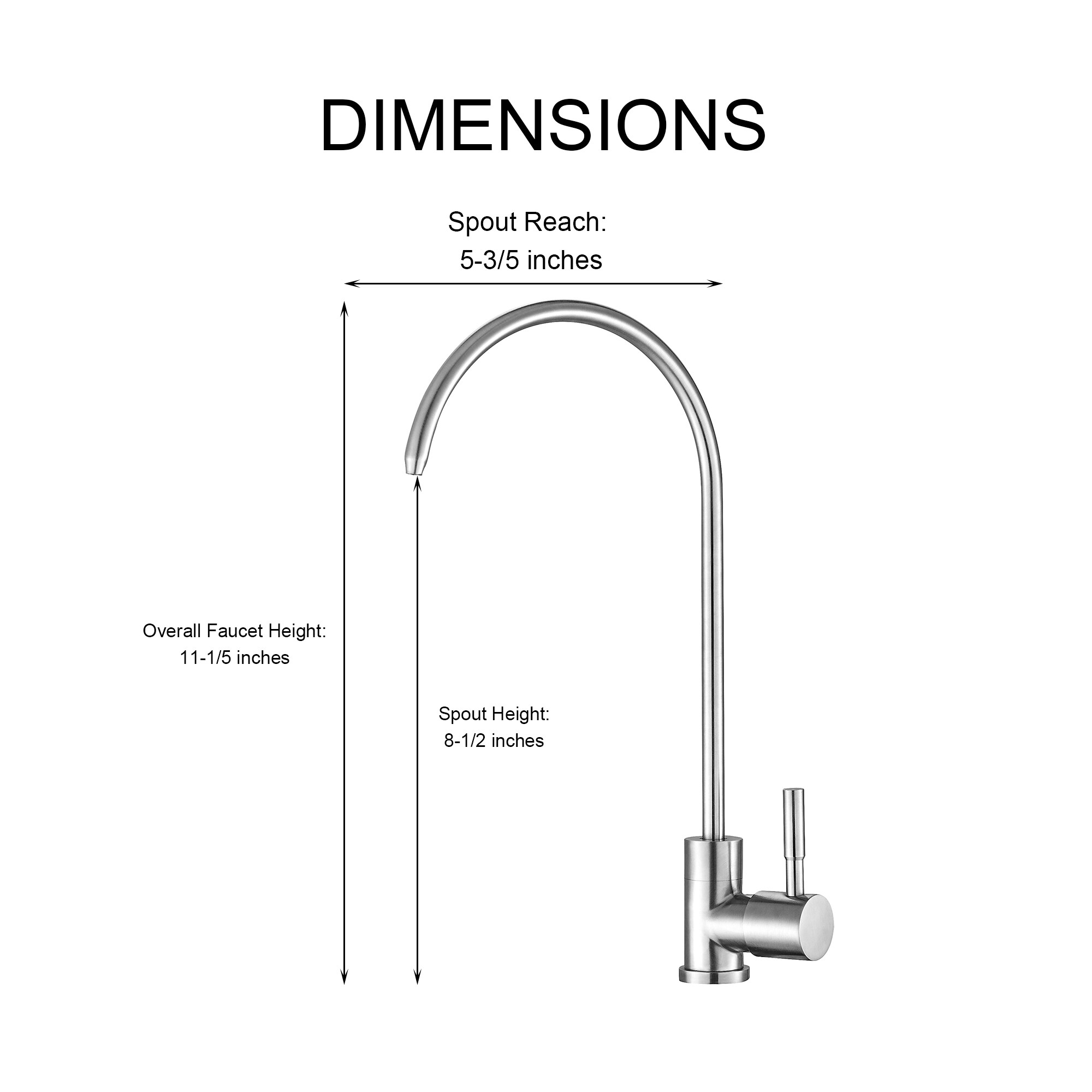 EVERSTEIN Q-876-OTOP Kitchen-Faucets - View #6
