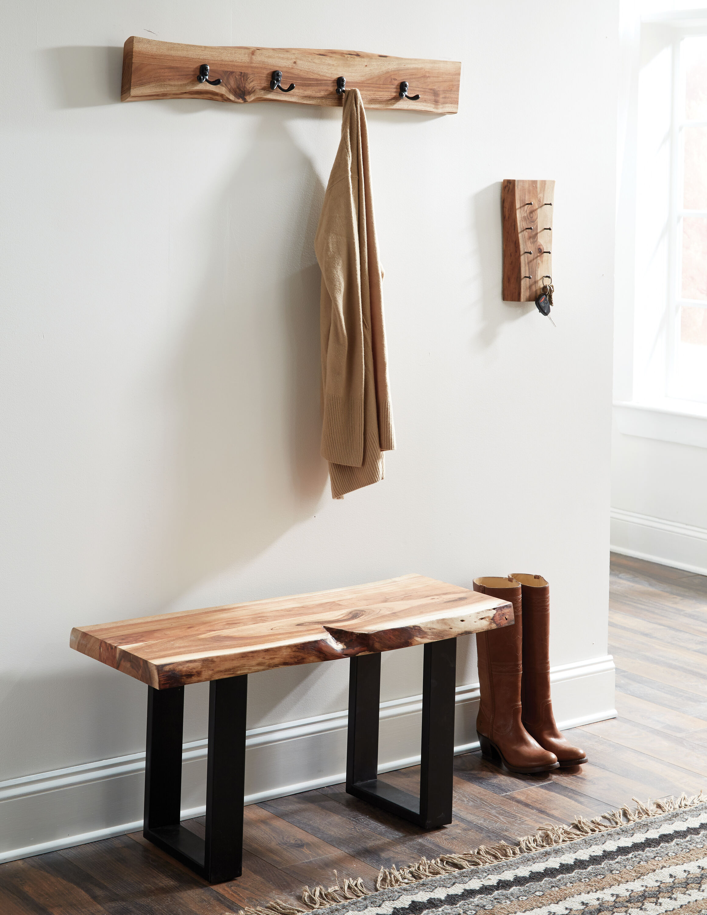 Alaterre Furniture AWAA4320 Wall-Mounted-Shelving - View #2