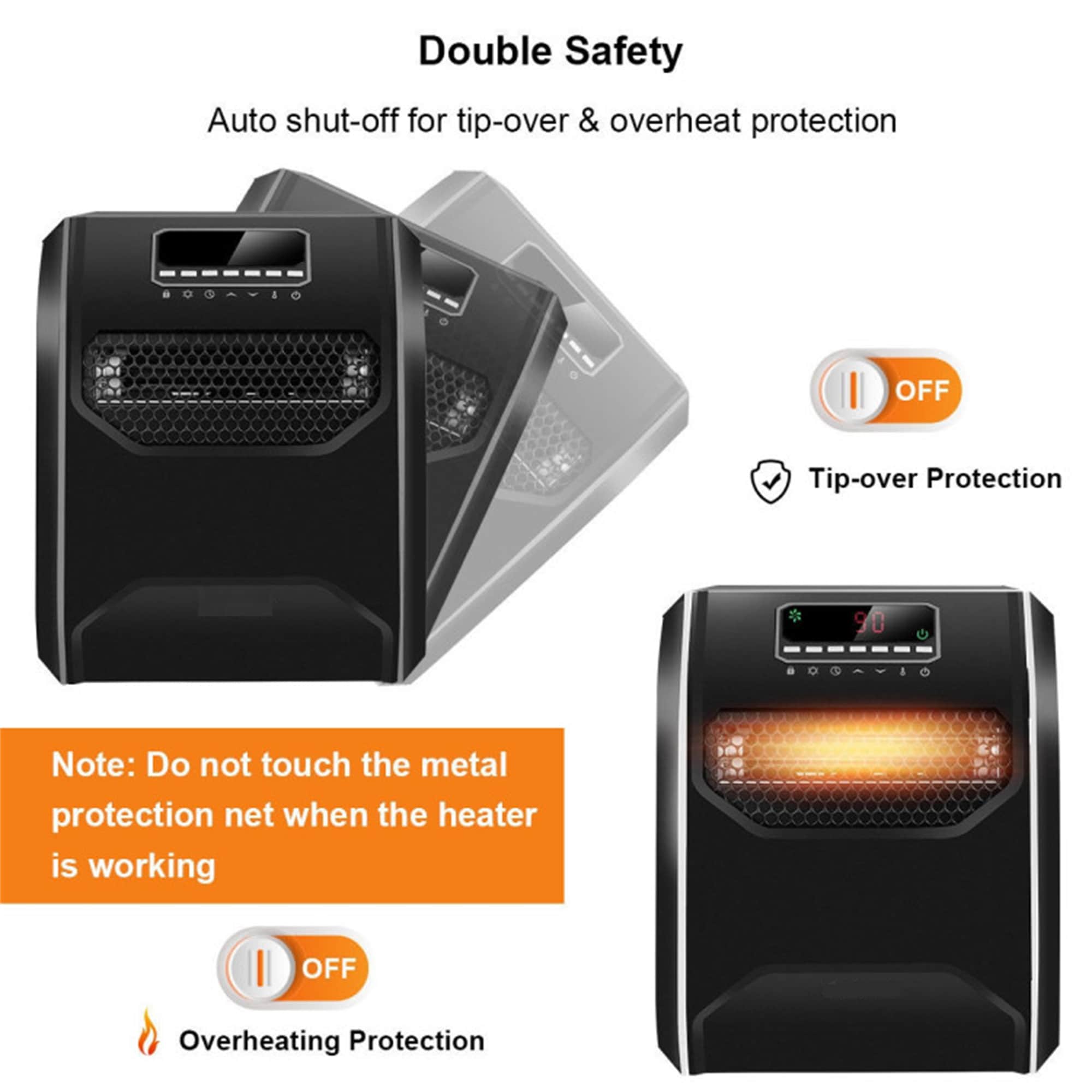 BABOOM BOM-EP23760-CO Portable-Electric-Heat - View #8
