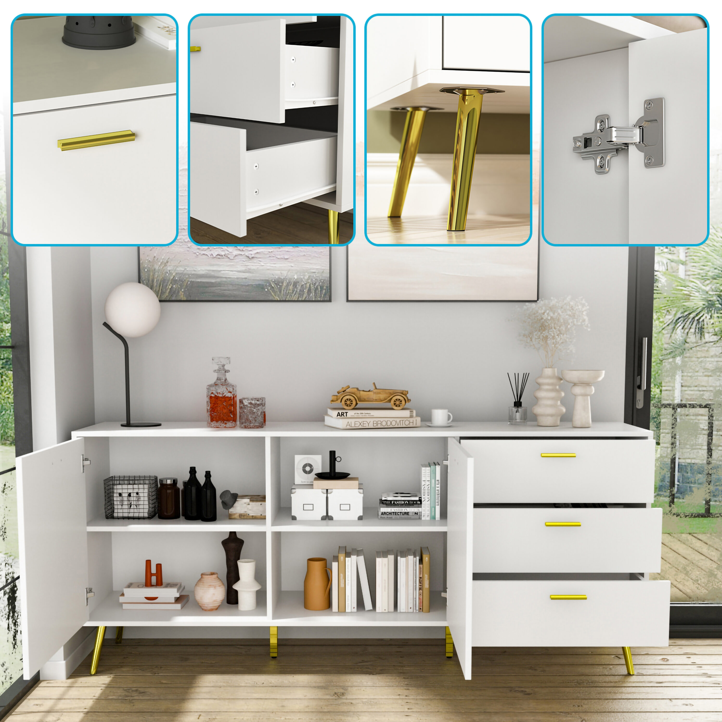 FUFU&GAGA LJY-WL0106-03+04 dressers - View #6