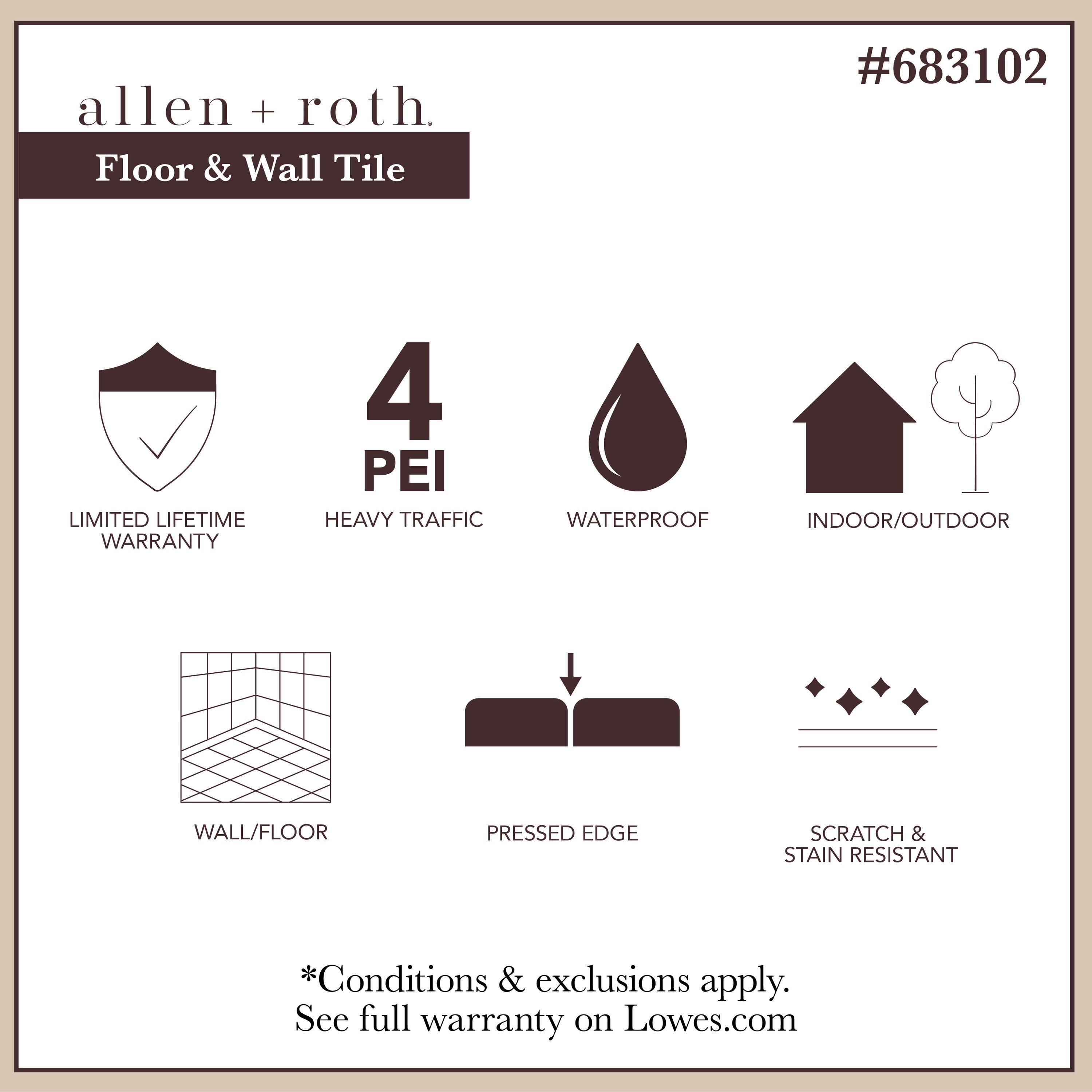 allen + roth 0683102 Ceramic-Tile - View #3