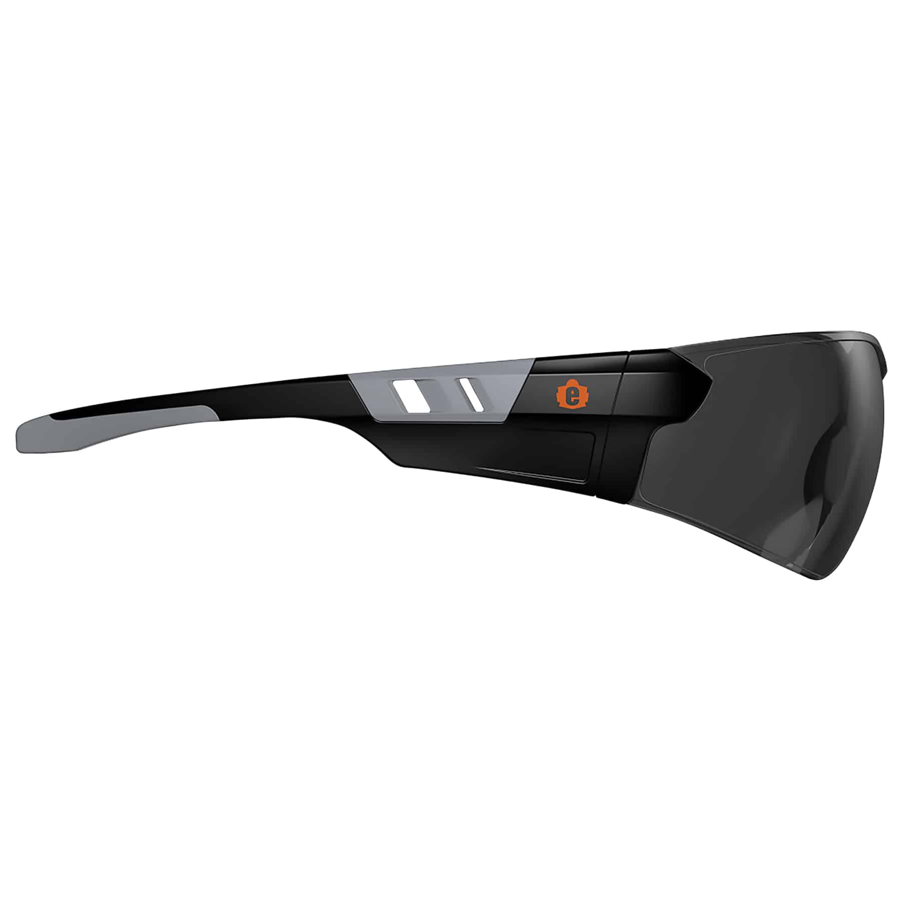 Ergodyne Skullerz Vali Matte Black Frameless Smoke Lens Safety