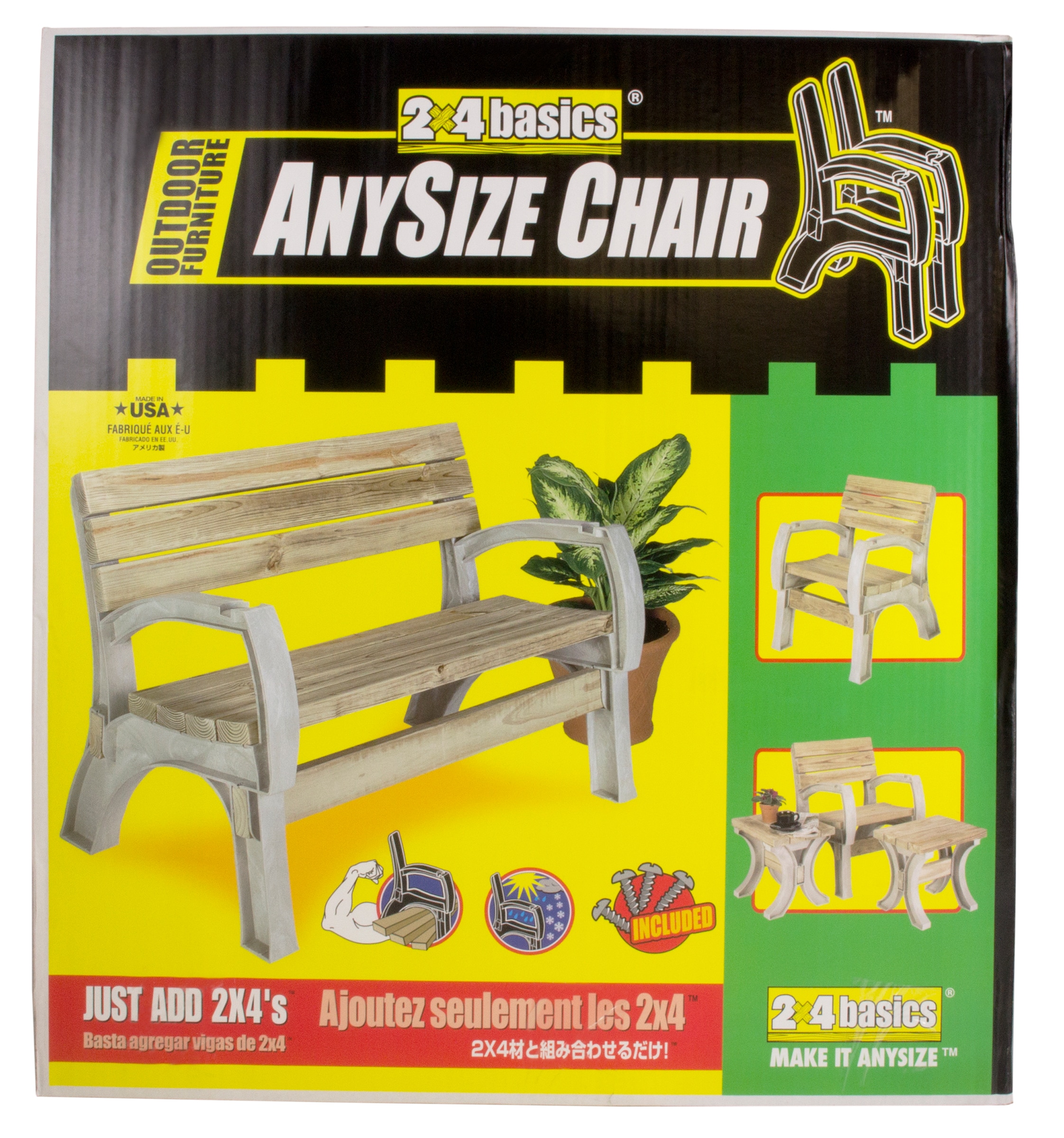 2x4basics 90134 Diy-Project-Brackets - View #4