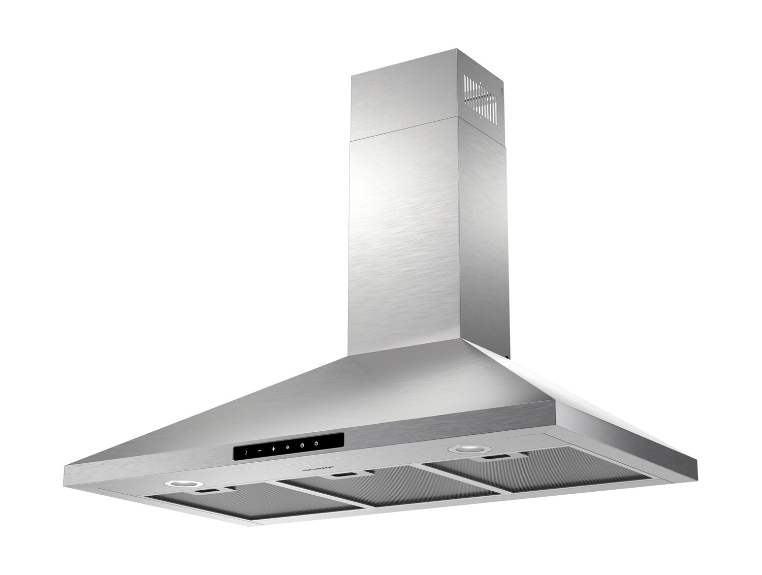 Sharp 36-in 600-CFM Convertible Stainless Steel Wall-Mounted Range Hood ...