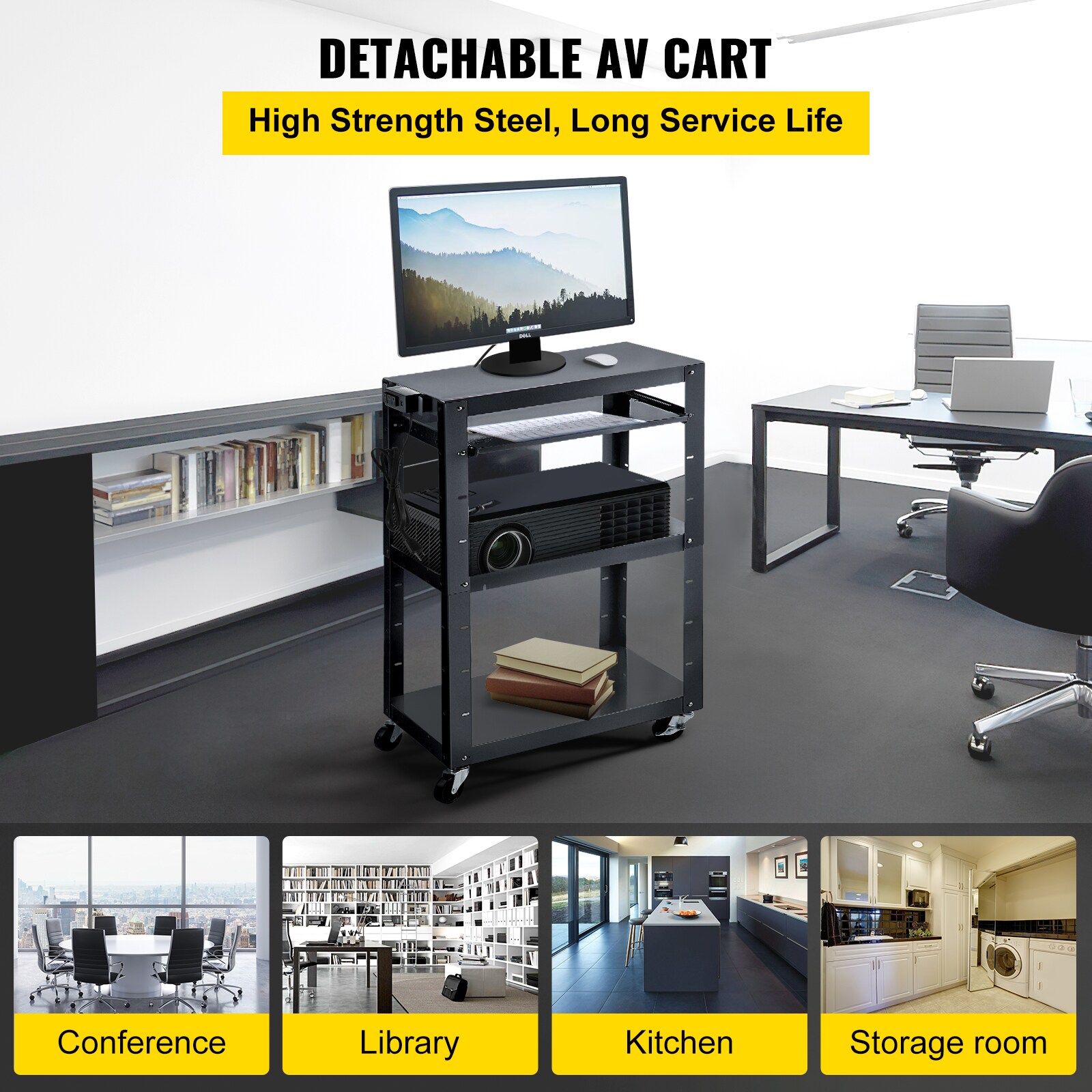 VEVOR SCDJPTTCAVFT1R8Q3V1 Utility-Carts - View #3
