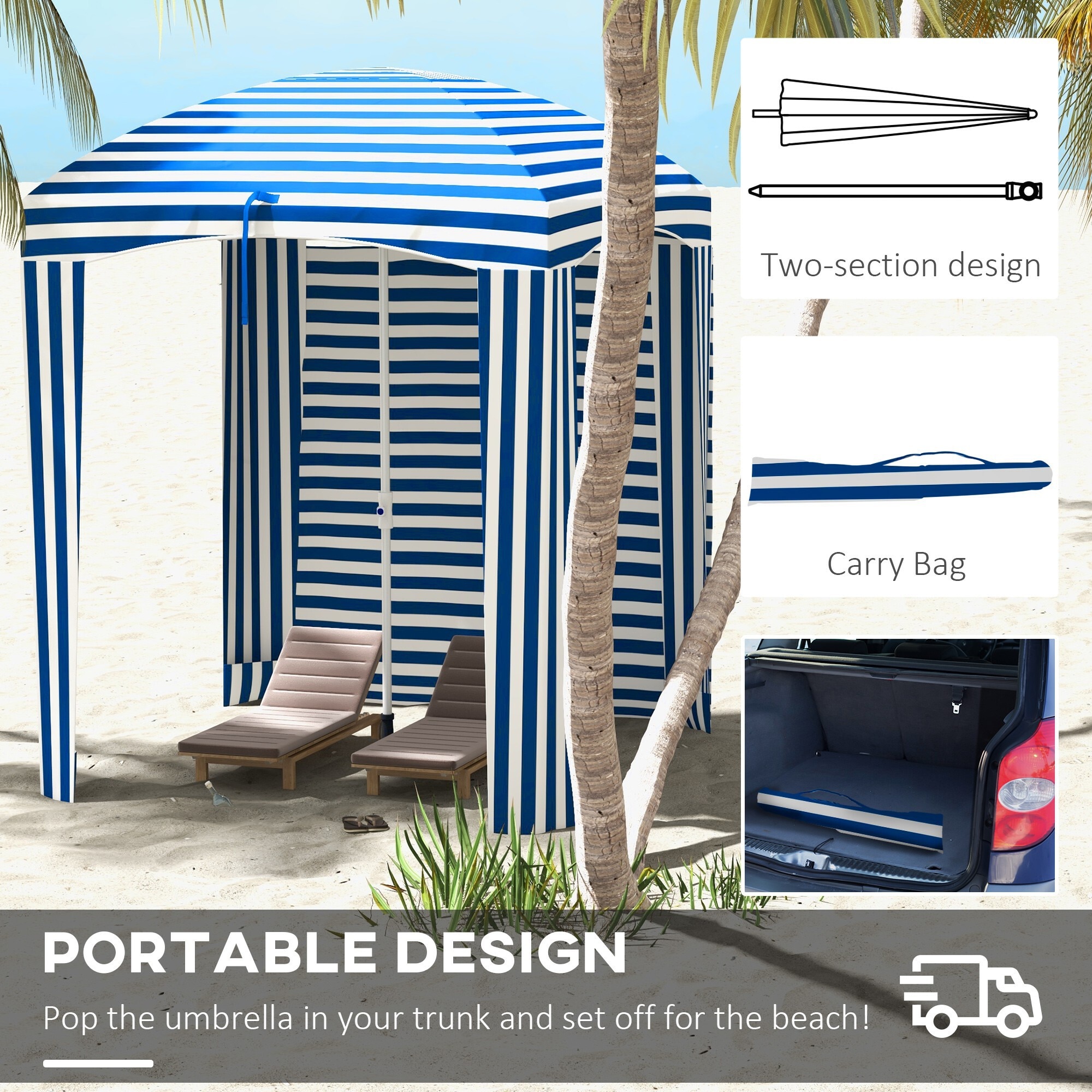 Miki Shinly AB-4271-04QI Beach-Umbrellas - View #6