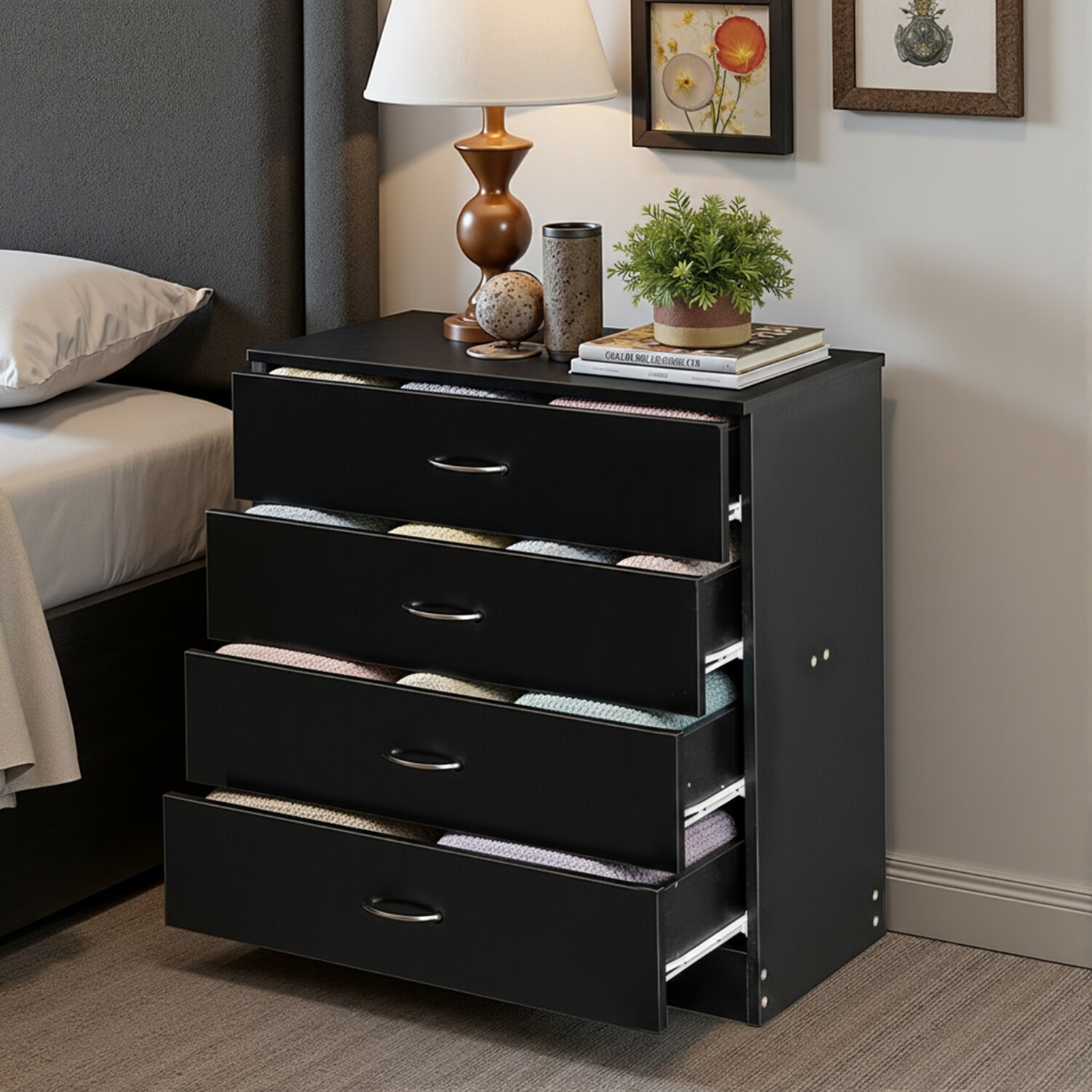 VERYKE LL-NSD057BK nightstands - View #3