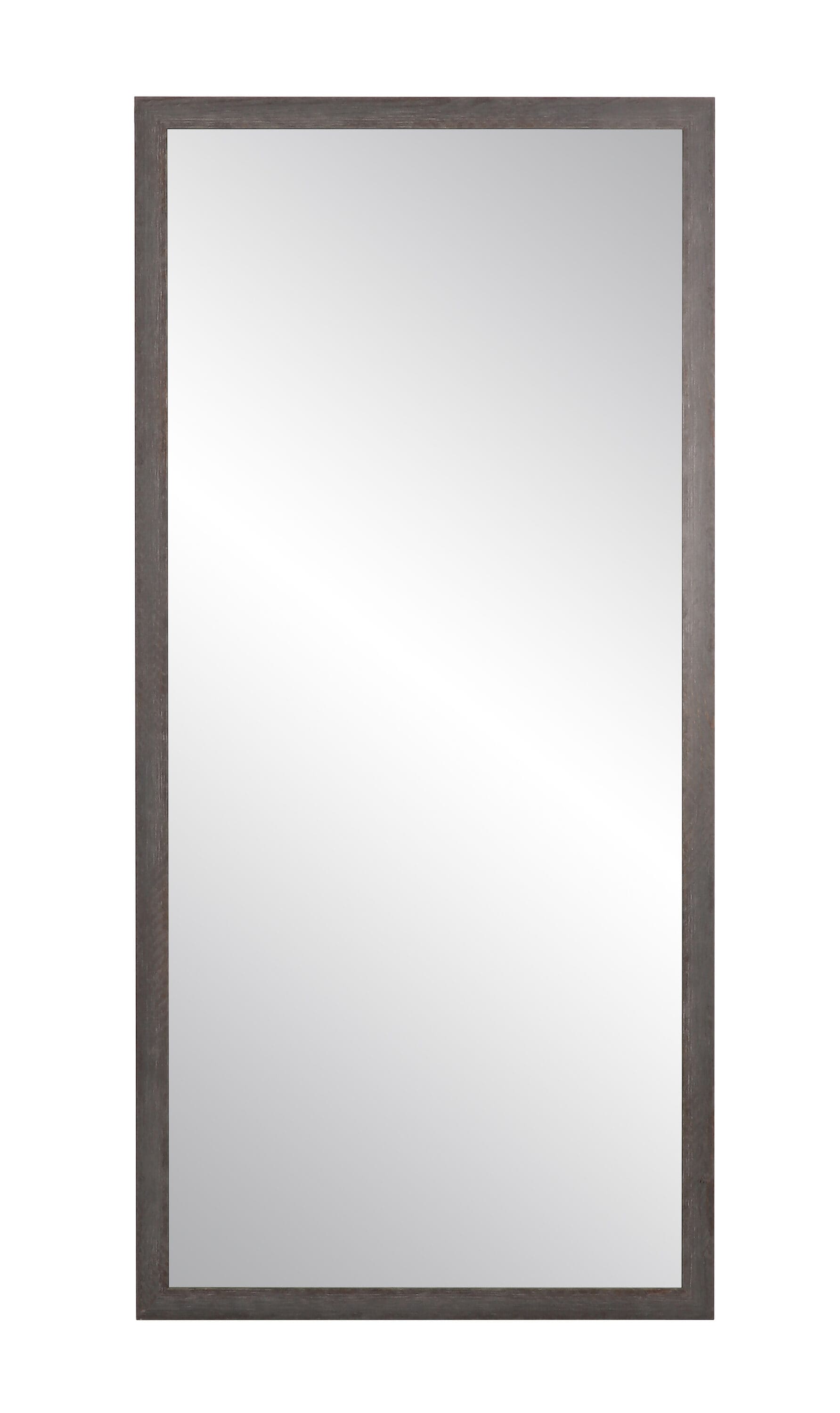 BrandtWorks BM075TS 29.5-Inches W x 63.5-Inches H Rectangle Ash Gray/Weathered Framed Full Length Wall Mirror