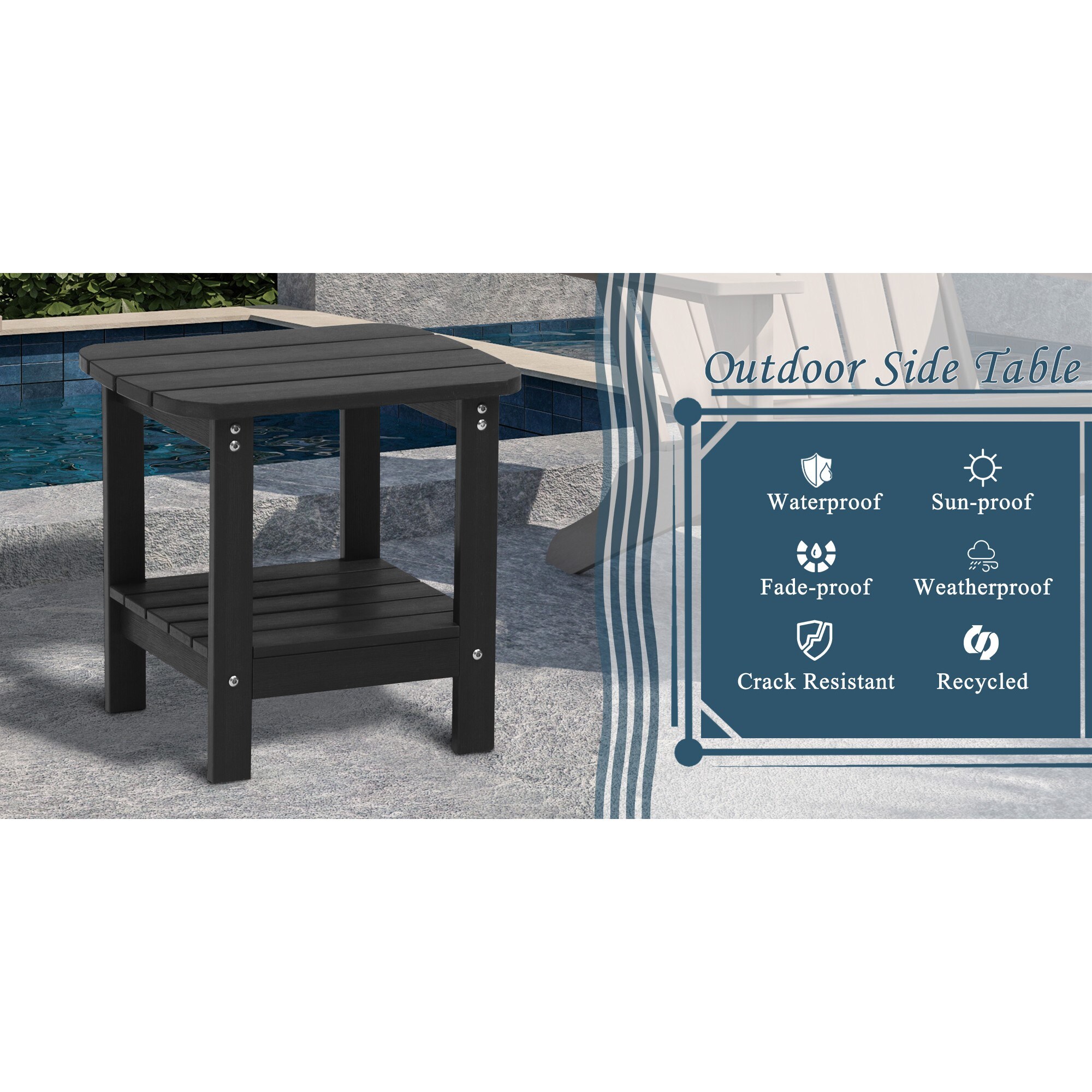 Clihome WF-WSBZDG Patio-Tables - View #8