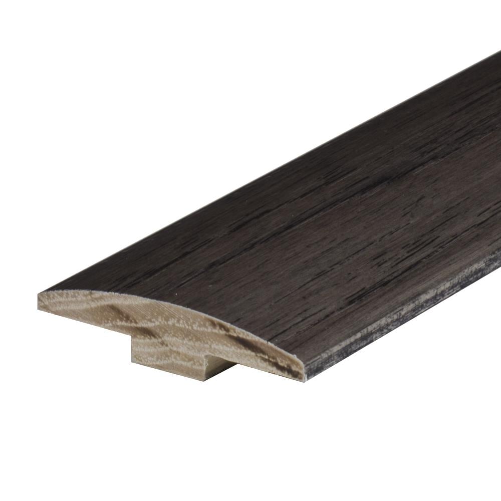 Flexco 894180 Shady Gray 0.46-Inches T x 2-Inches W x 78-Inches L Solid wood T-moulding