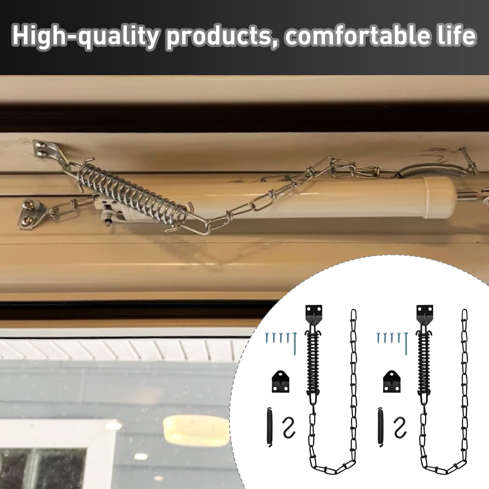 Aoibox LAB5SDRL Entry-Door-Chain-Guards - View #6