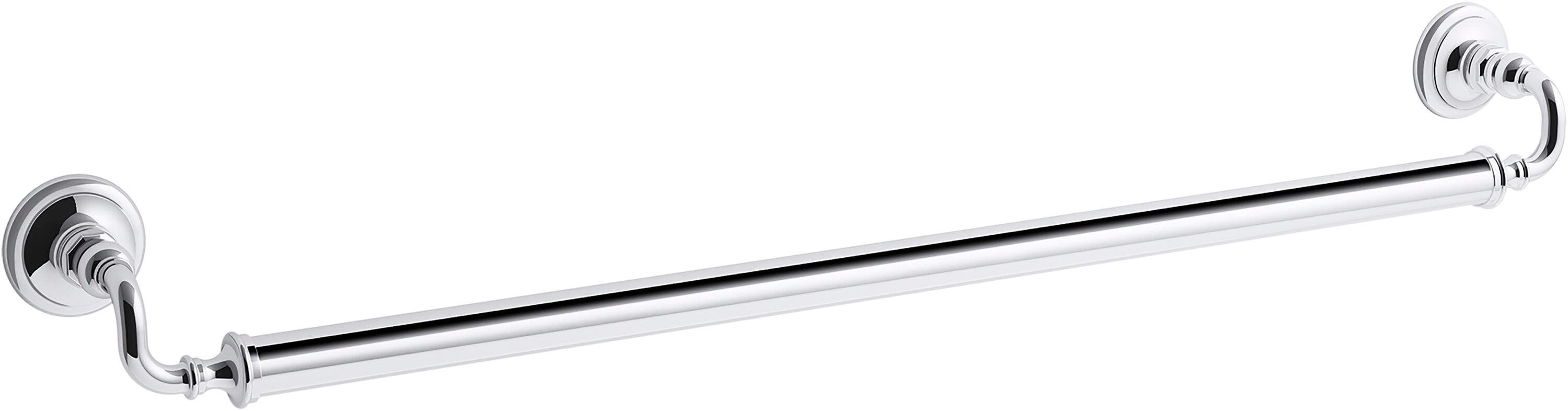 KOHLER K-25157-CP Artifacts 36-in Polished Chrome Wall mount Grab Bar ( 300-lb Weight Capacity )