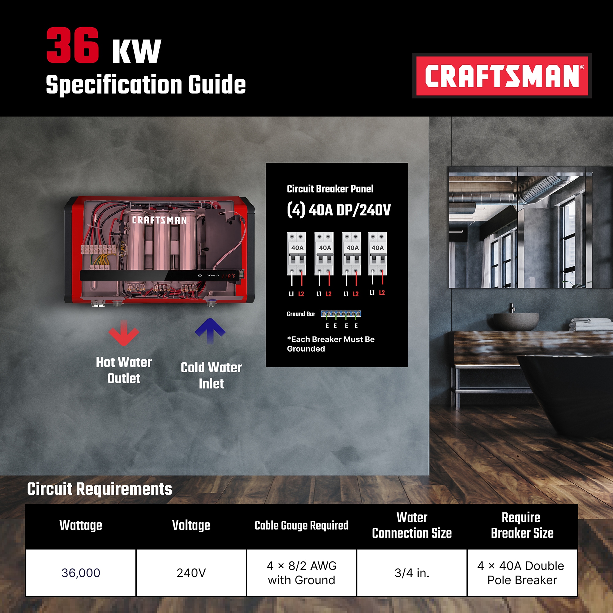 CRAFTSMAN CMXTEPA36-LWN Gas-Water-Heaters - View #4
