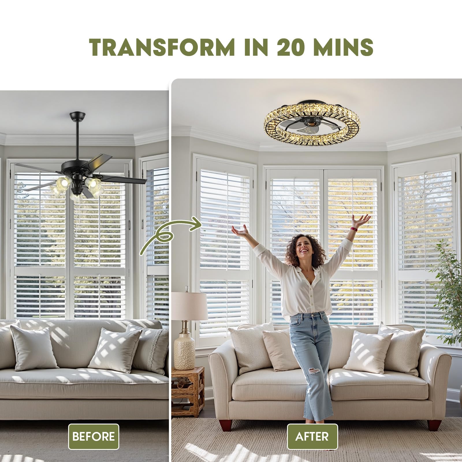 SILJOY CFL-1103 Ceiling-Fans - View #4