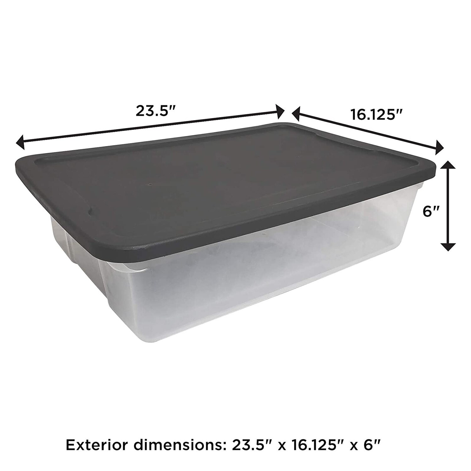 Homz Products 316836 Plastic-Storage-Totes - View #6
