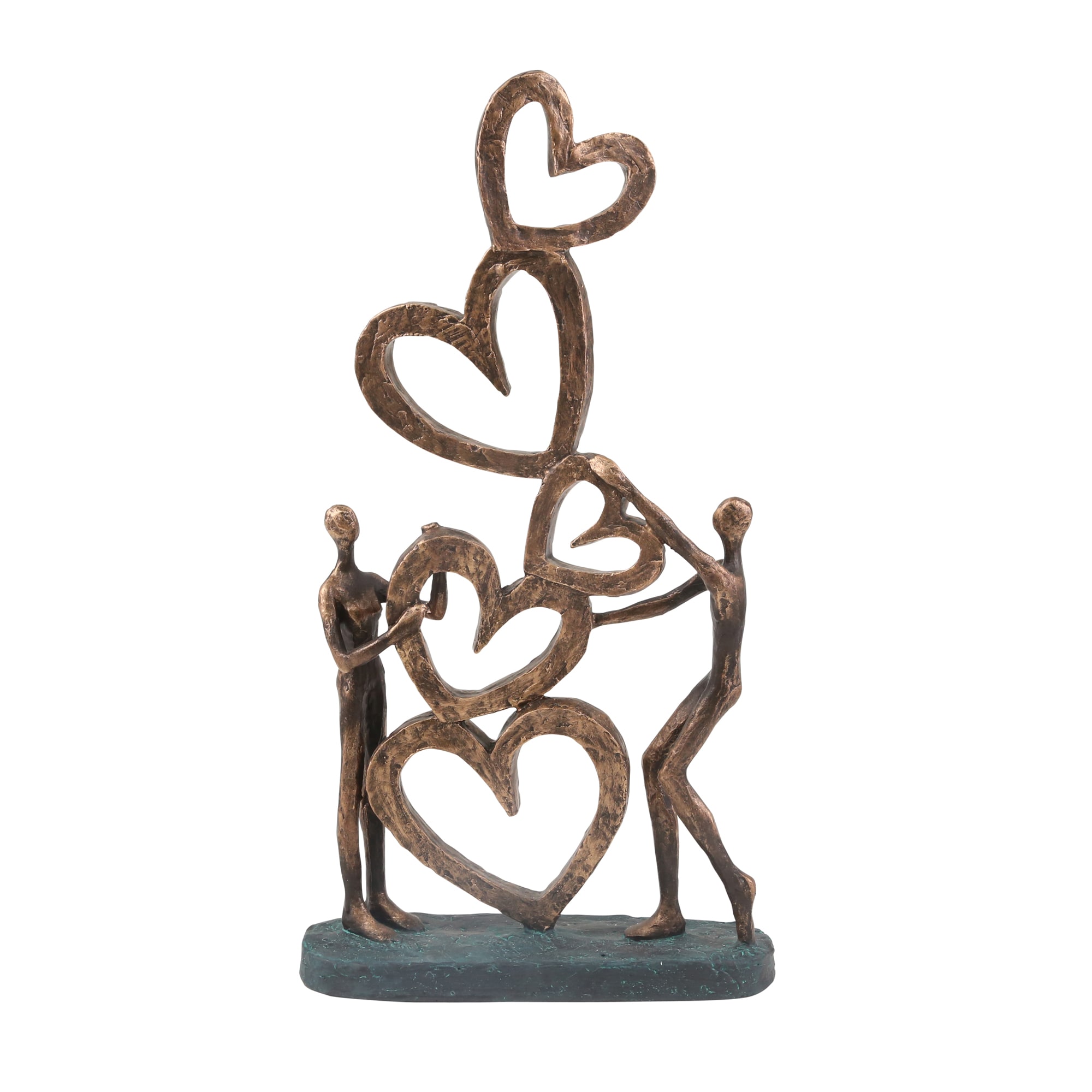 Sagebrook Home 14377 Bronze Polyresin Modern Sculpture