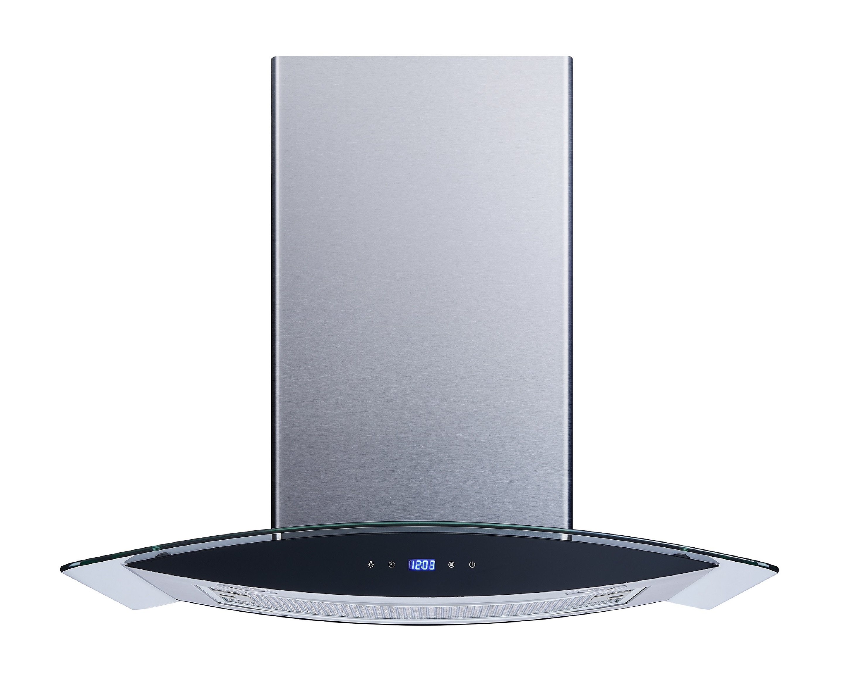 Winflo LRI02B30L 30 inch Convertible 500-CFM Stainless Steel Island Range Hood