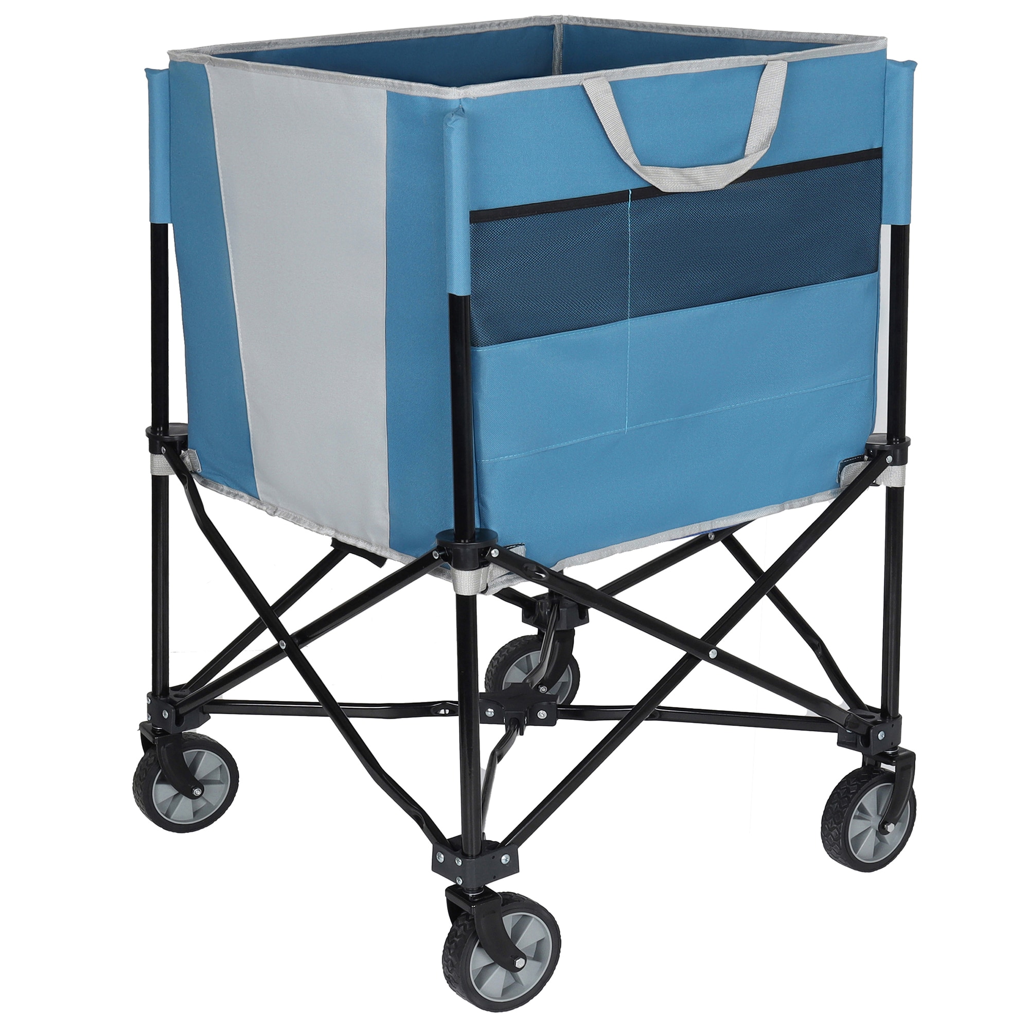 4.5-cu ft Steel Folding Yard Cart