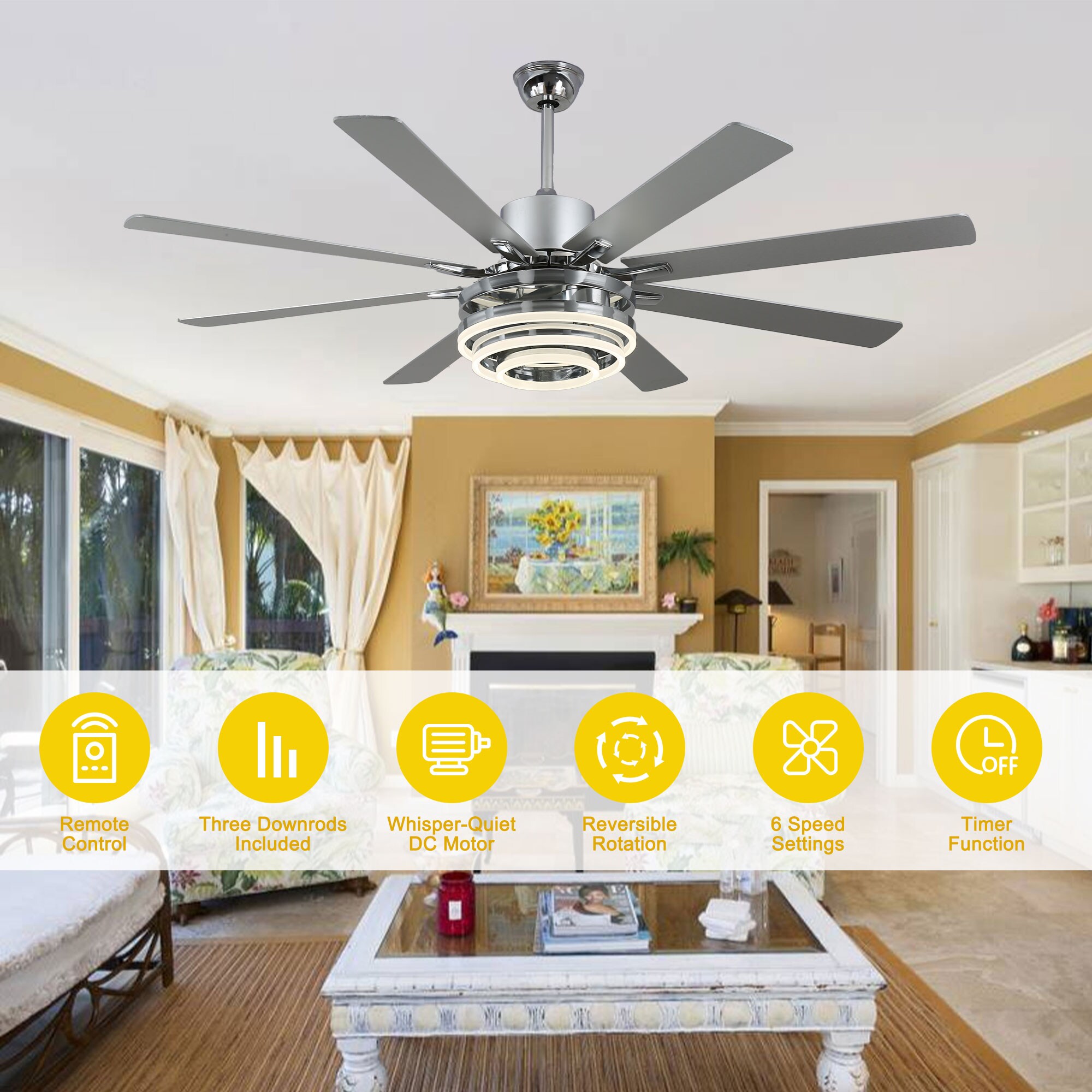 Oaks Decor BD4202-C Ceiling-Fans - View #16