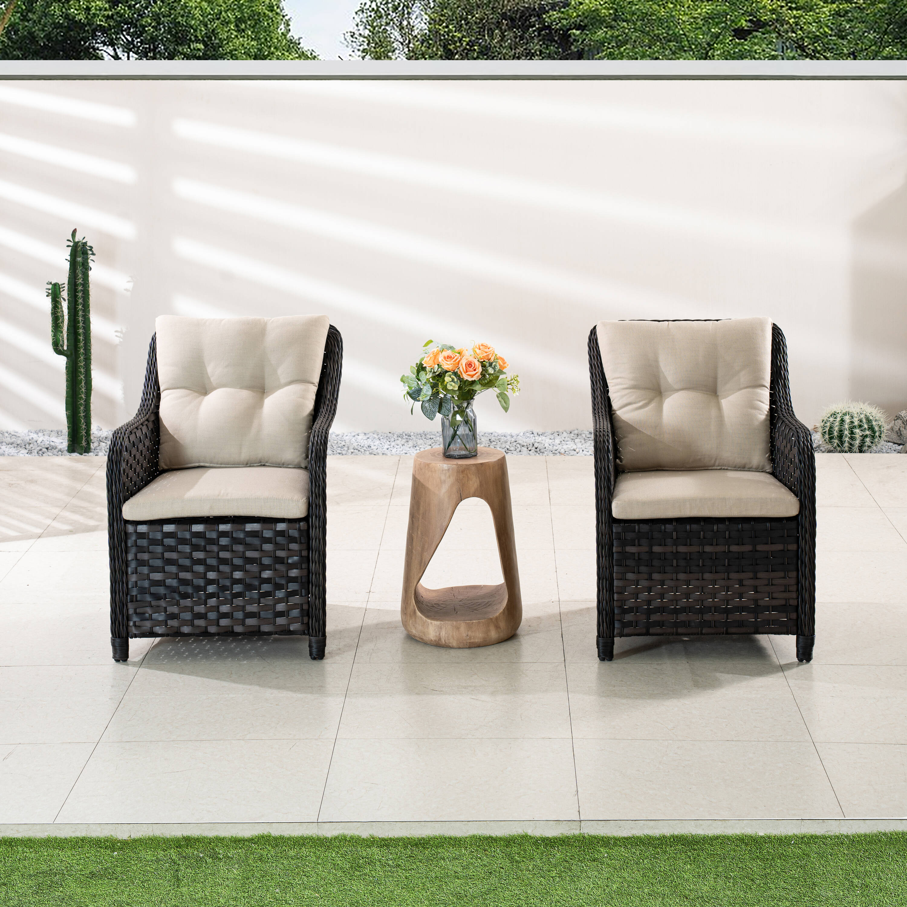 Direct Wicker DWC-250062ST012B Patio-Conversation-Sets - View #4