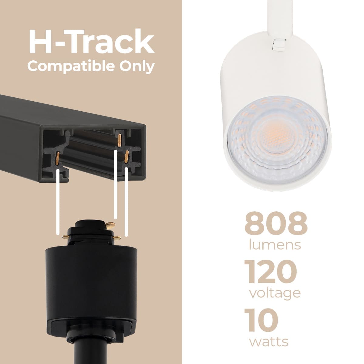 East Grove Home E-H-0224-CS-WT-KIT Linear-Track-Kits - View #7