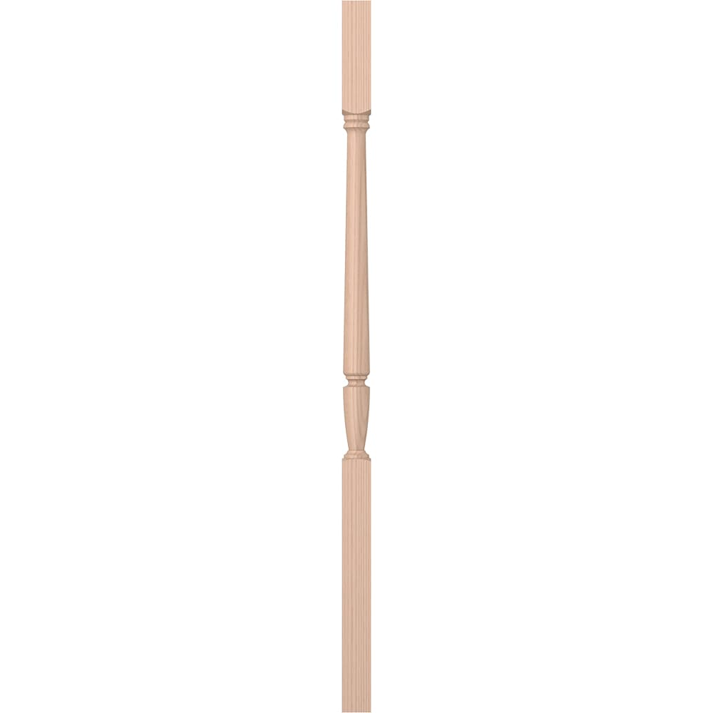 L.J. Smith Stair Systems LJP-2005-M 42 42-in x 1.75-in Unfinished Maple Square Top Stair Baluster