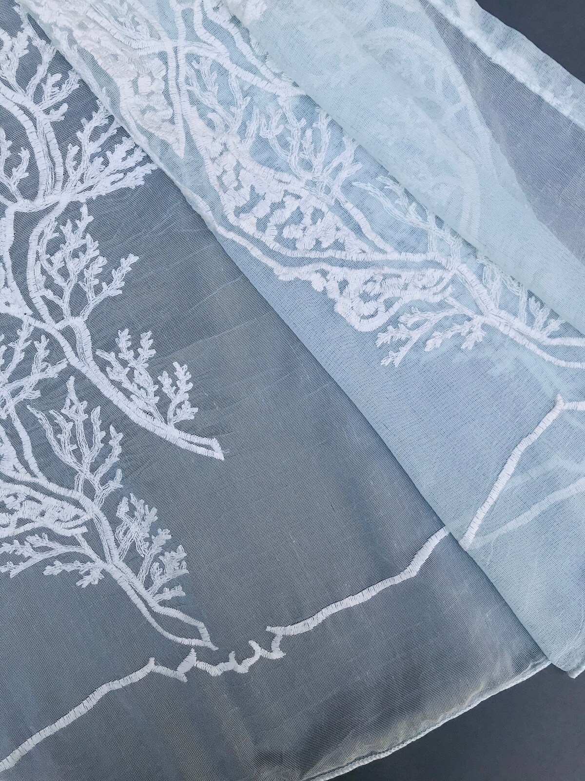 MANOR LUXE ML1915054120AQUA curtains - View #2