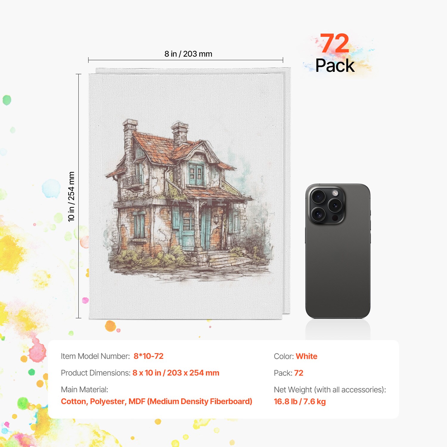 VEVOR SCHHFB810INC06573V0 Drop-Cloths - View #7