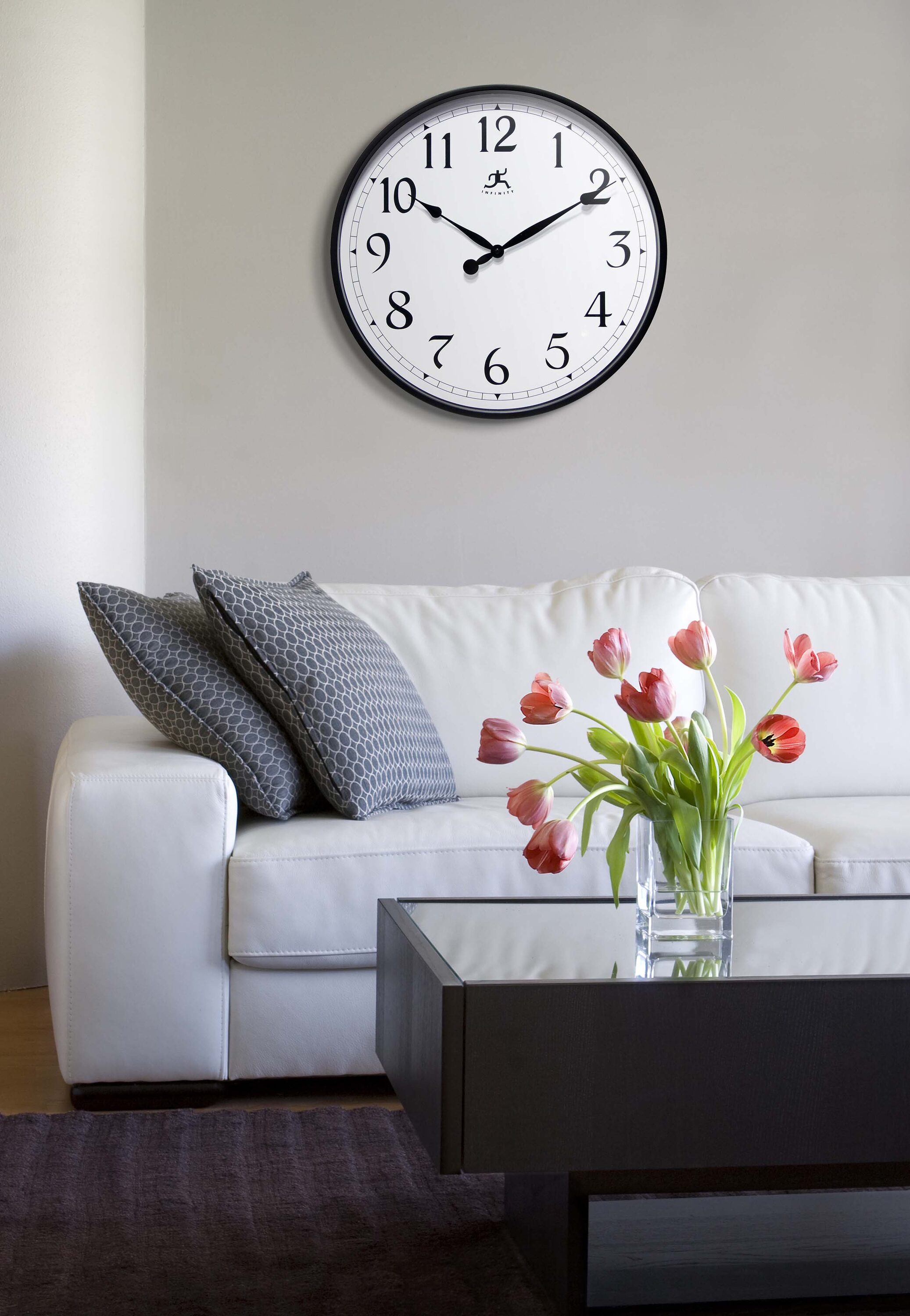 Infinity Instruments 20016BK-1567 Indoor-Outdoor-Clocks - View #7