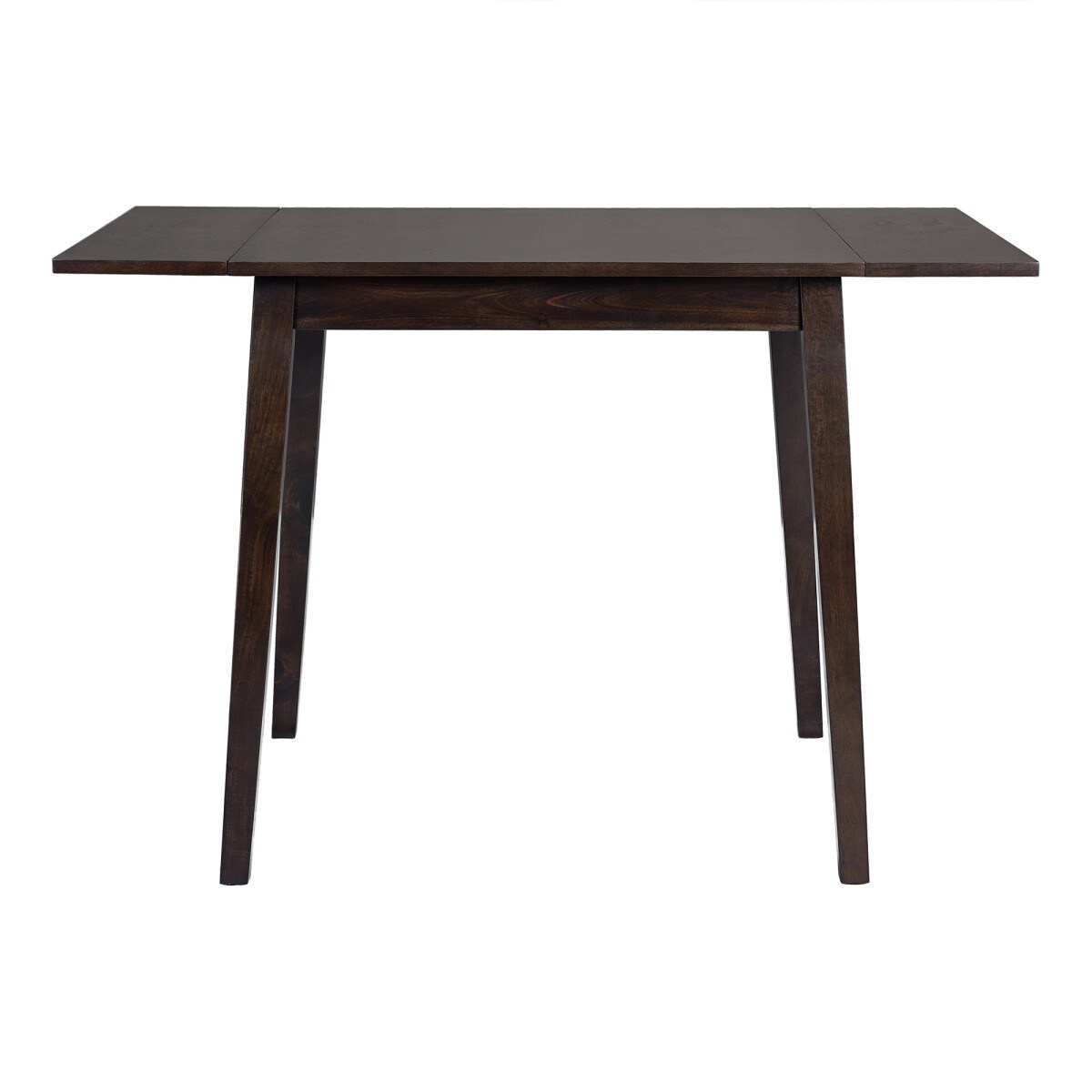 Coolbibila 29 to 45 -in Espresso Extendable Wood Dining Table ...