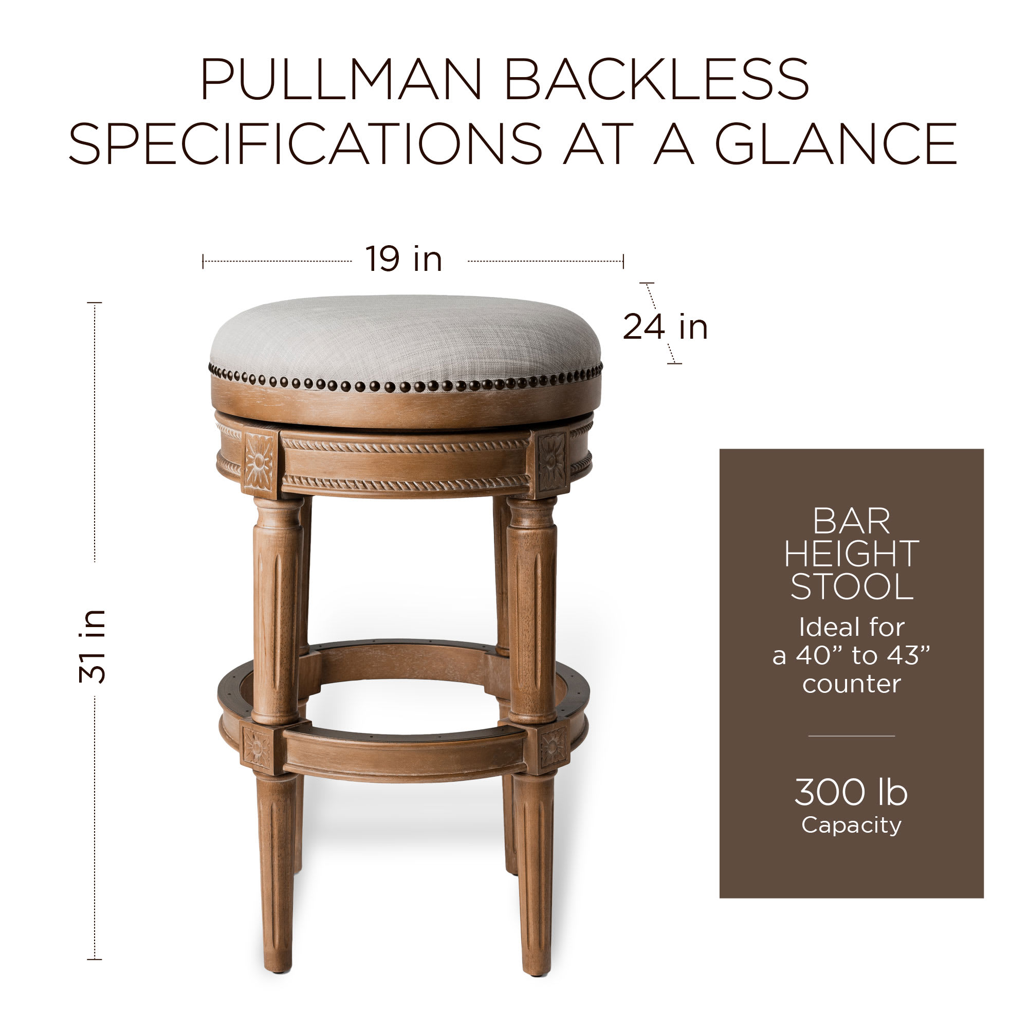 Maven Lane ML107187-FBS-WO stools - View #5