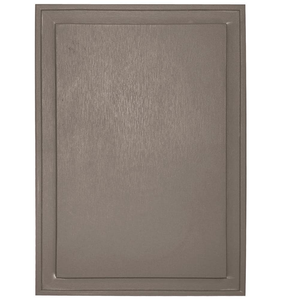 Builders Edge 130120009008 10-in x 14-in Clay Vinyl Universal Mounting Block
