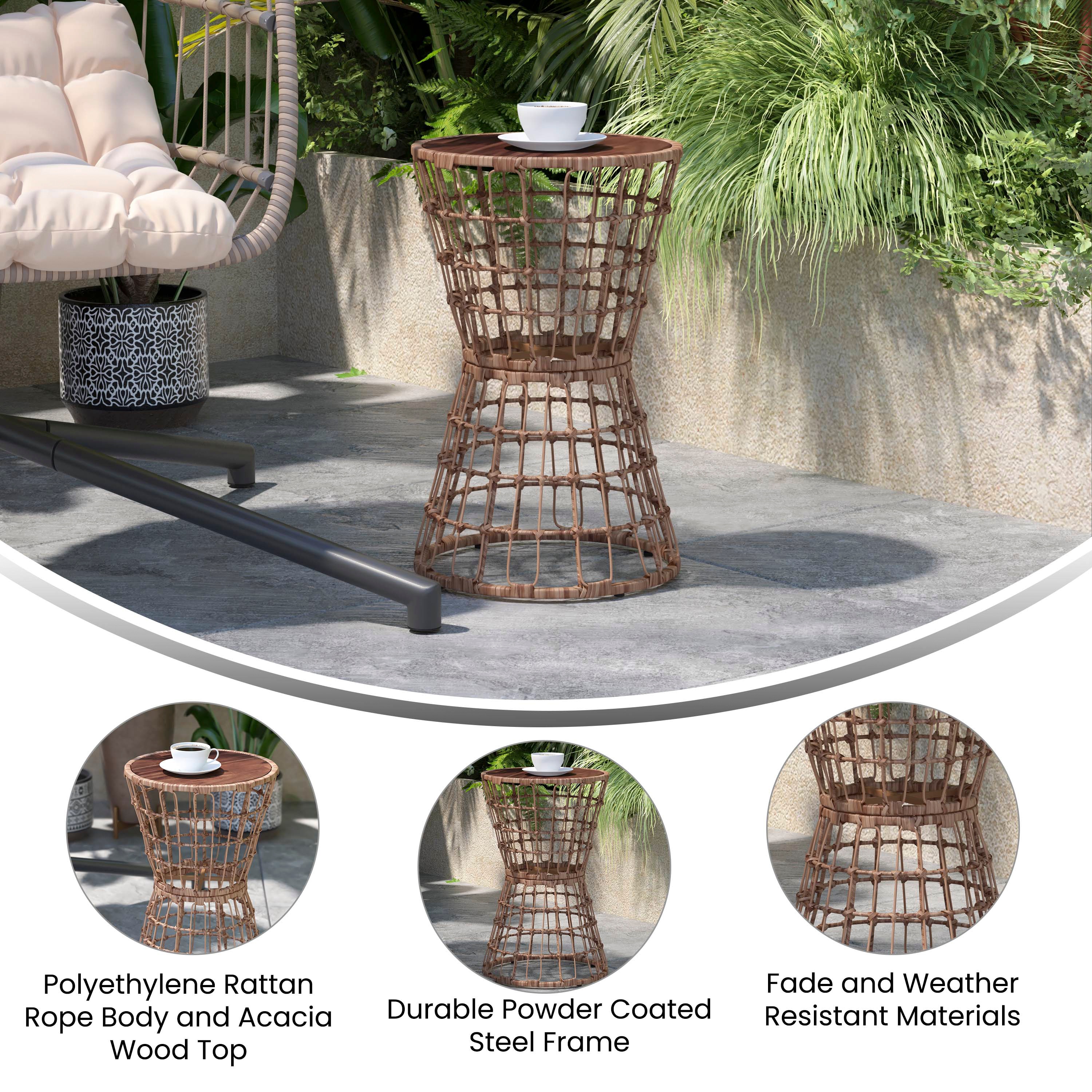 Flash Furniture 840196356983 Patio-Tables - View #3
