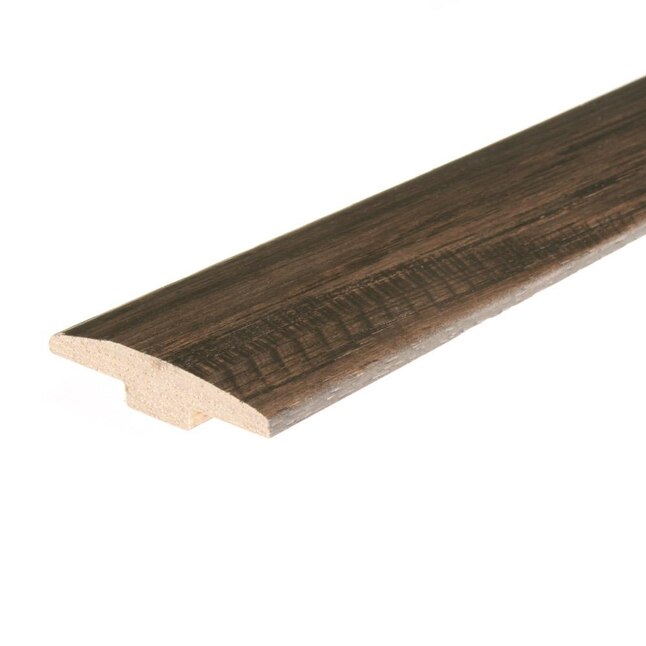Flexco Java Estate 0.46-in T x 2-in W x 78-in L Solid Wood Floor T-moulding Flexco Java Estate 0.46-in T x 2-in W x 78-in L Solid Wood Floor T-moulding