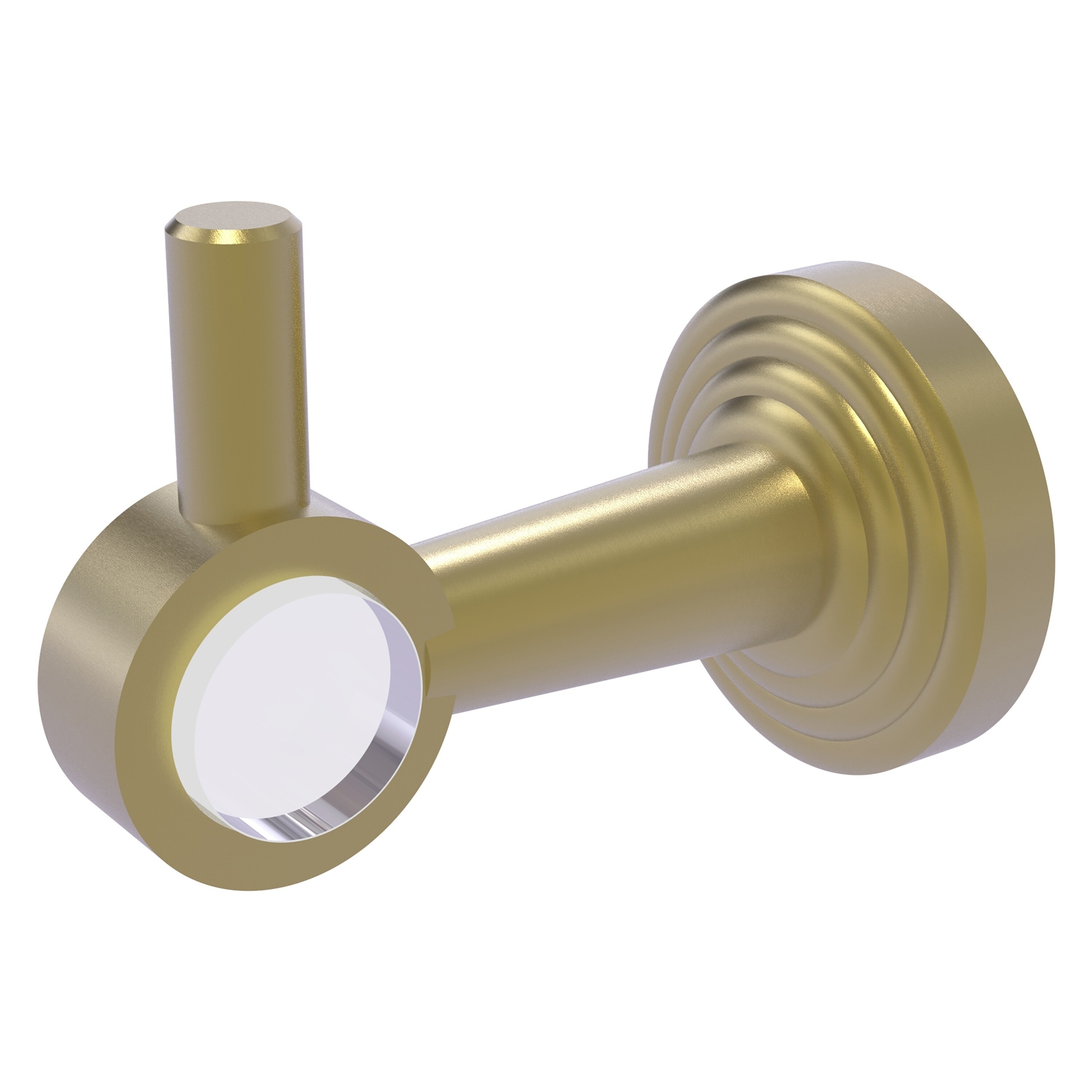 Allied Brass PB-20-SBR Pacific Beach Satin Brass Single -Hook Wall mount Towel Hook
