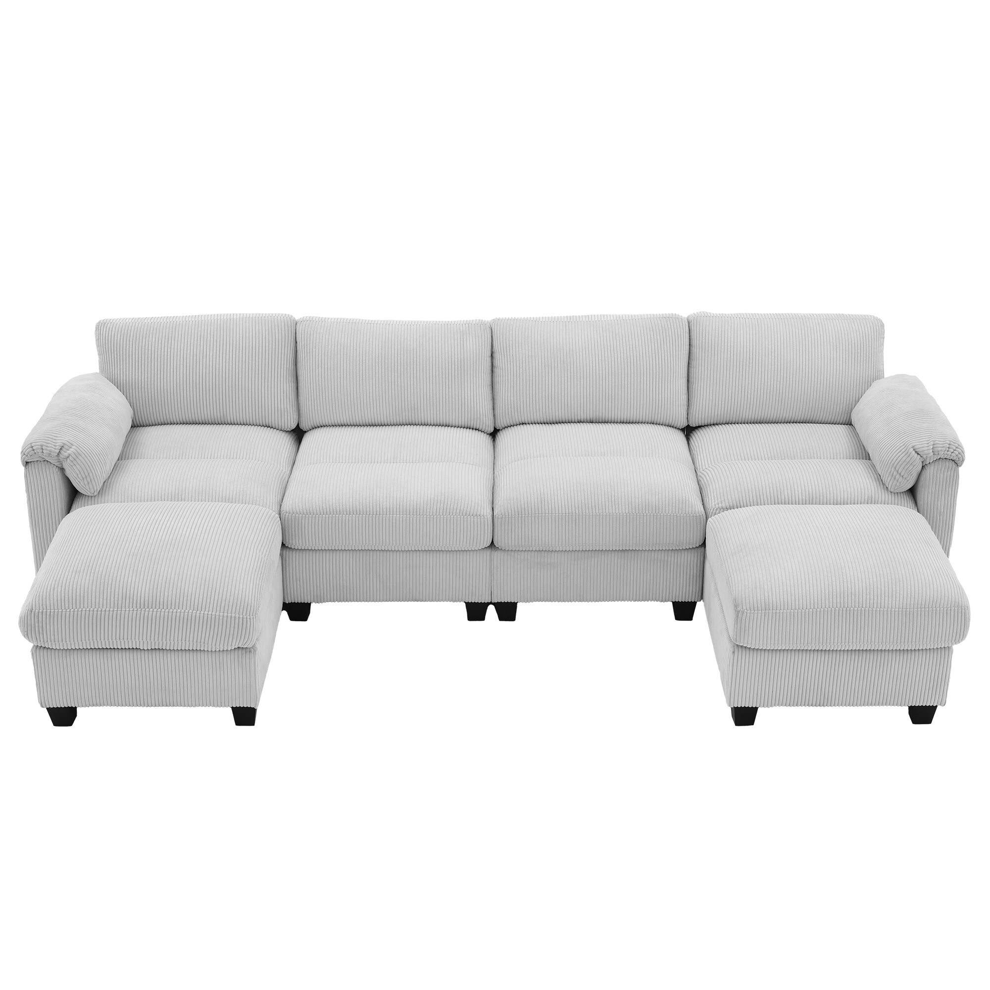 VOUA SAF-DXDRZJ4-GY1 Sofas-Loveseats - View #10