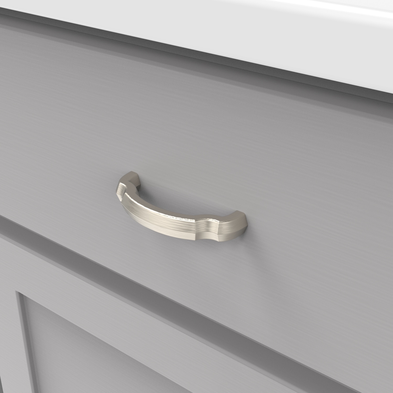 Hickory Hardware H077862SN-10B Cabinet-Pulls - View #3
