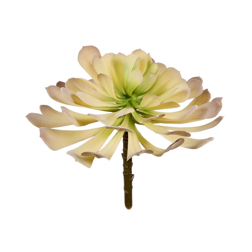 Vickerman FE190805 5.5-in Green Indoor Succulent Artificial Plant