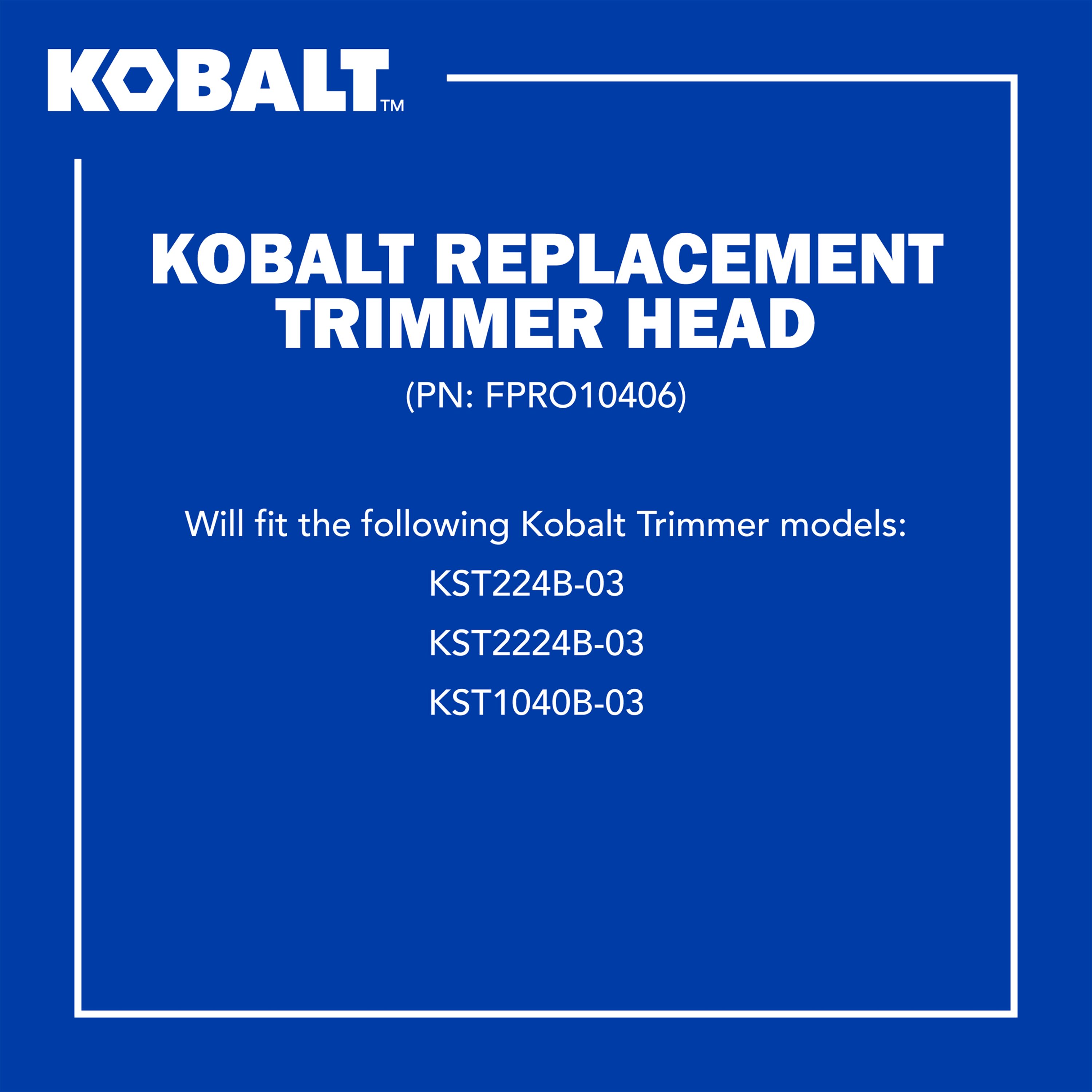Kobalt FPRO10406 String-Trimmer-Replacement-Heads - View #5