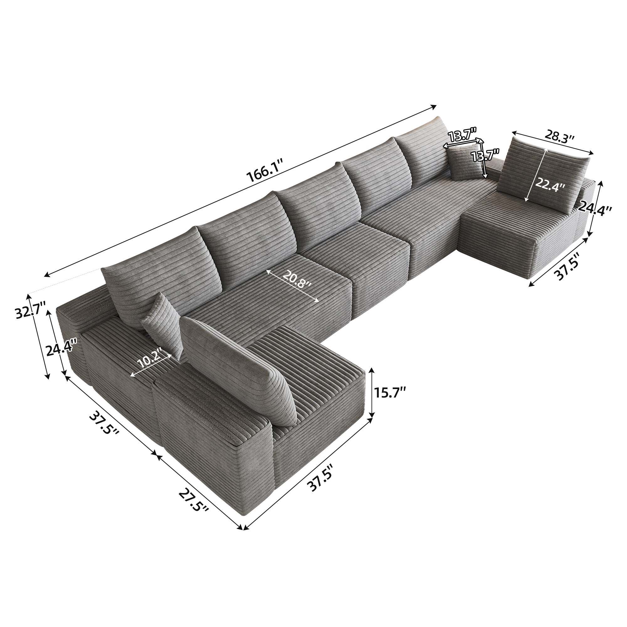 Vynxaria LS0515-W2824S00379 Sofas-Loveseats - View #6