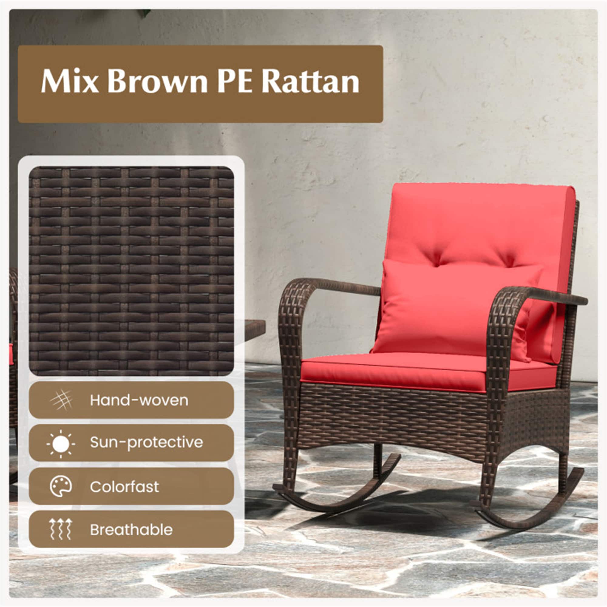 BABOOM BOM-71689RE-CO Patio-Conversation-Sets - View #6