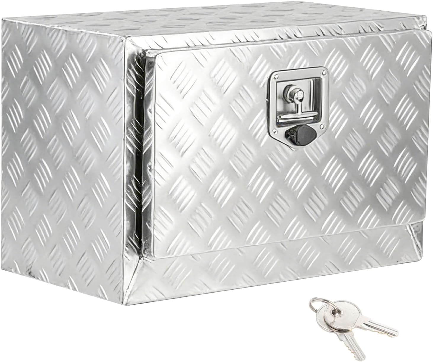 GAOMON - 36x14x16 In Underbody Truck Tool Box Heavy Duty Aluminum Diamond Plate Lockable Storage ...